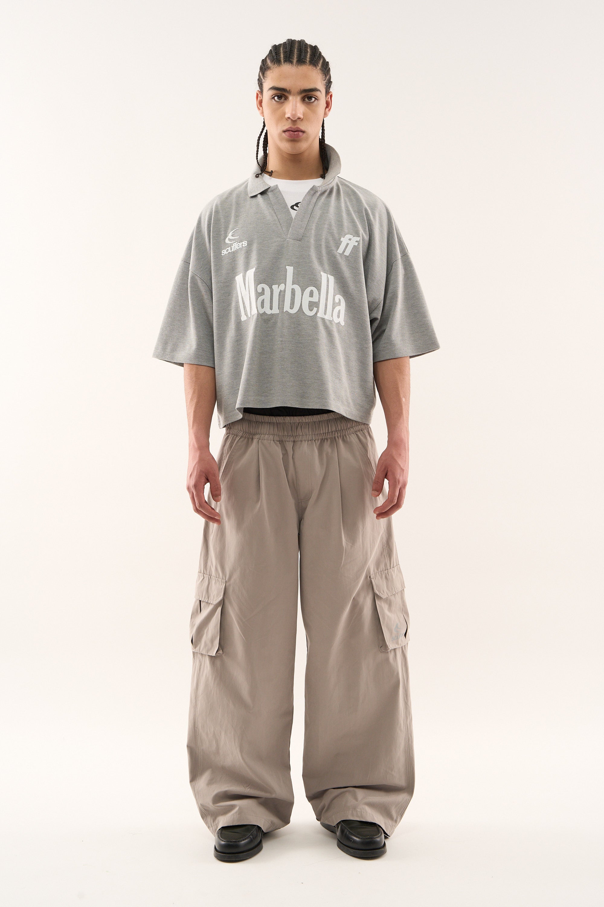 Marbella Jasnoszary Polo