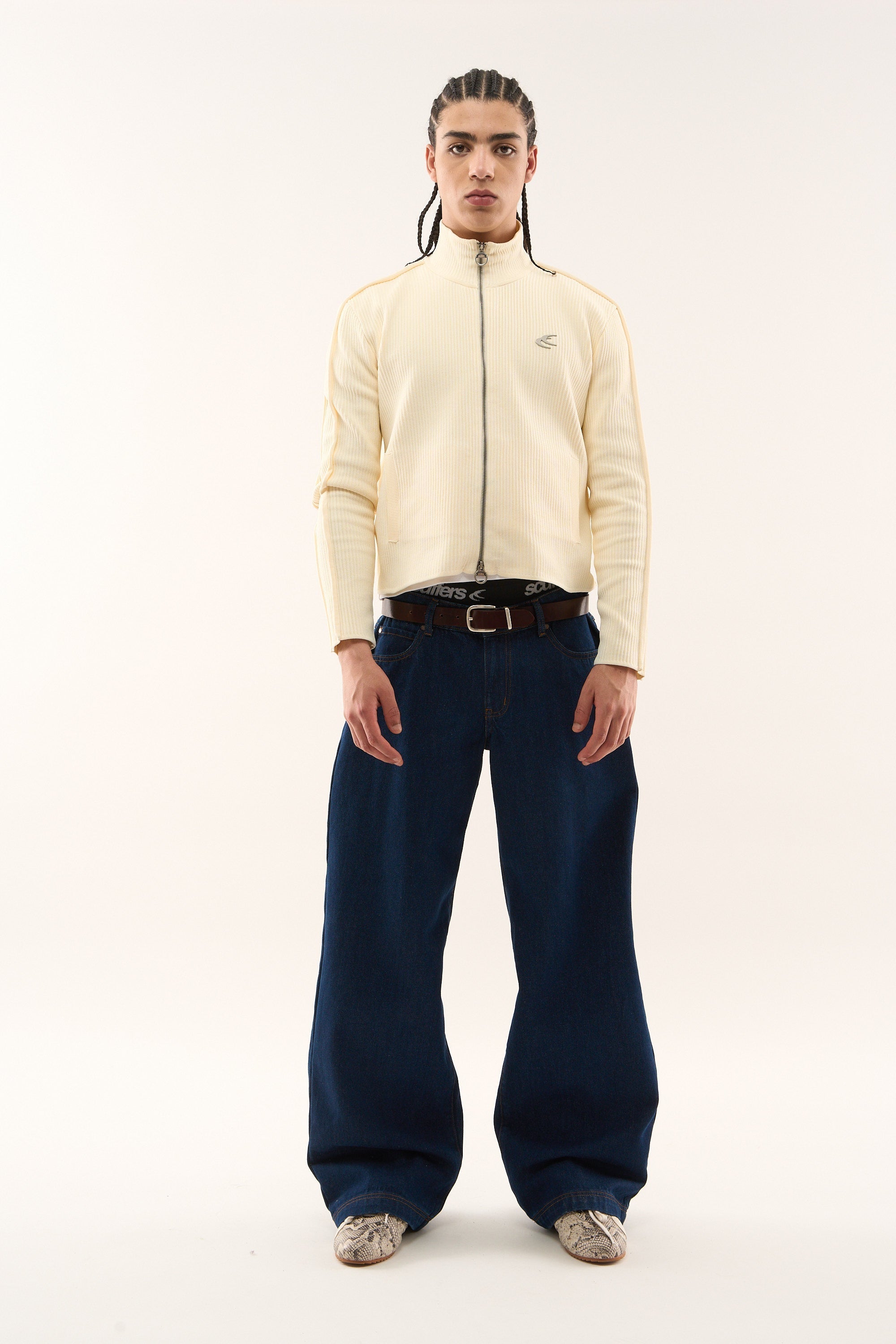 Zamek błyskawiczny Monaco Ecru