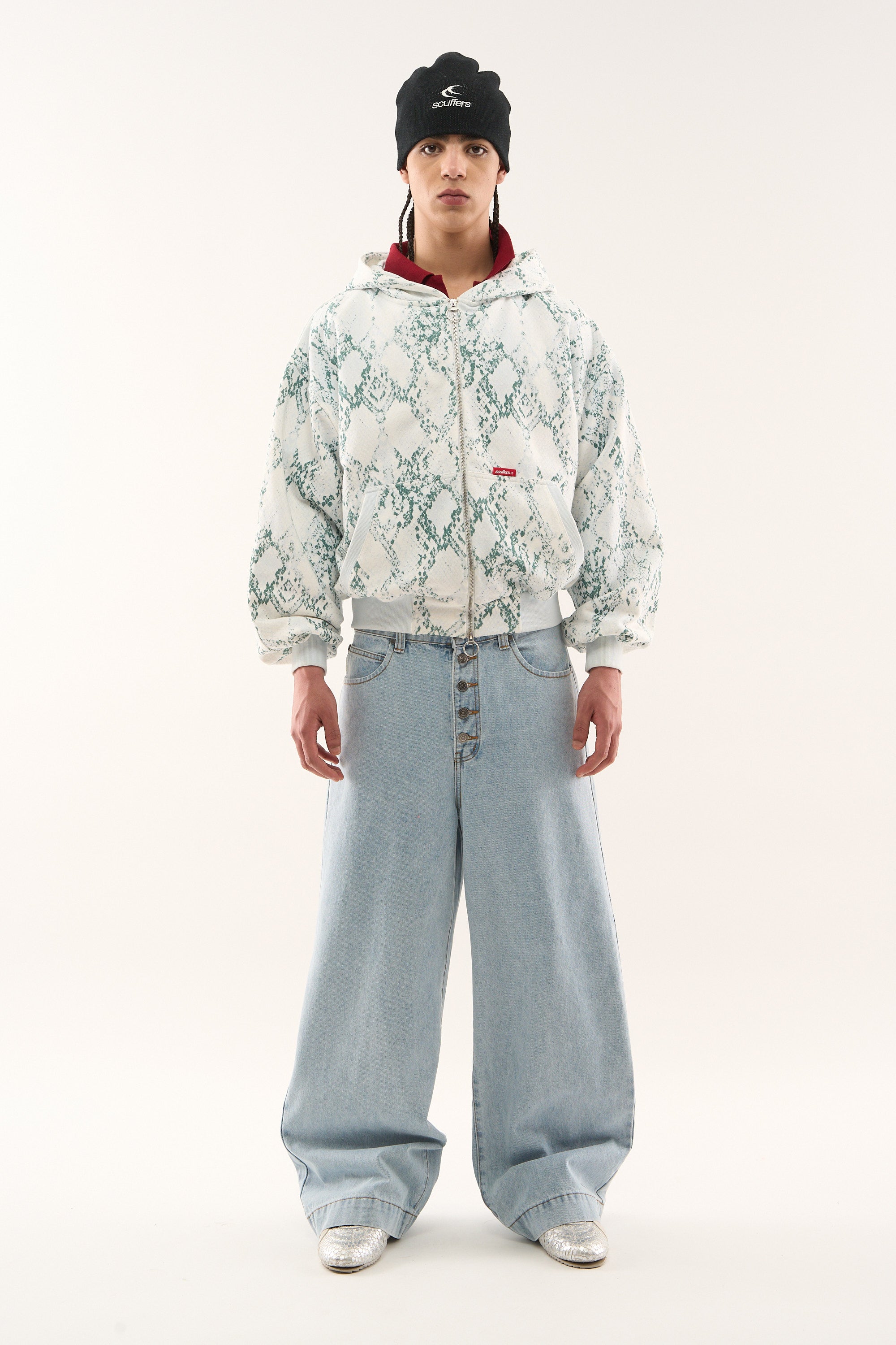 Zamek błyskawiczny SCFF Blue Snake