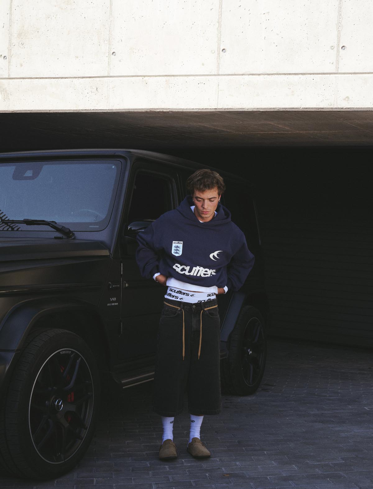 Bluza z kapturem Picnic Blue