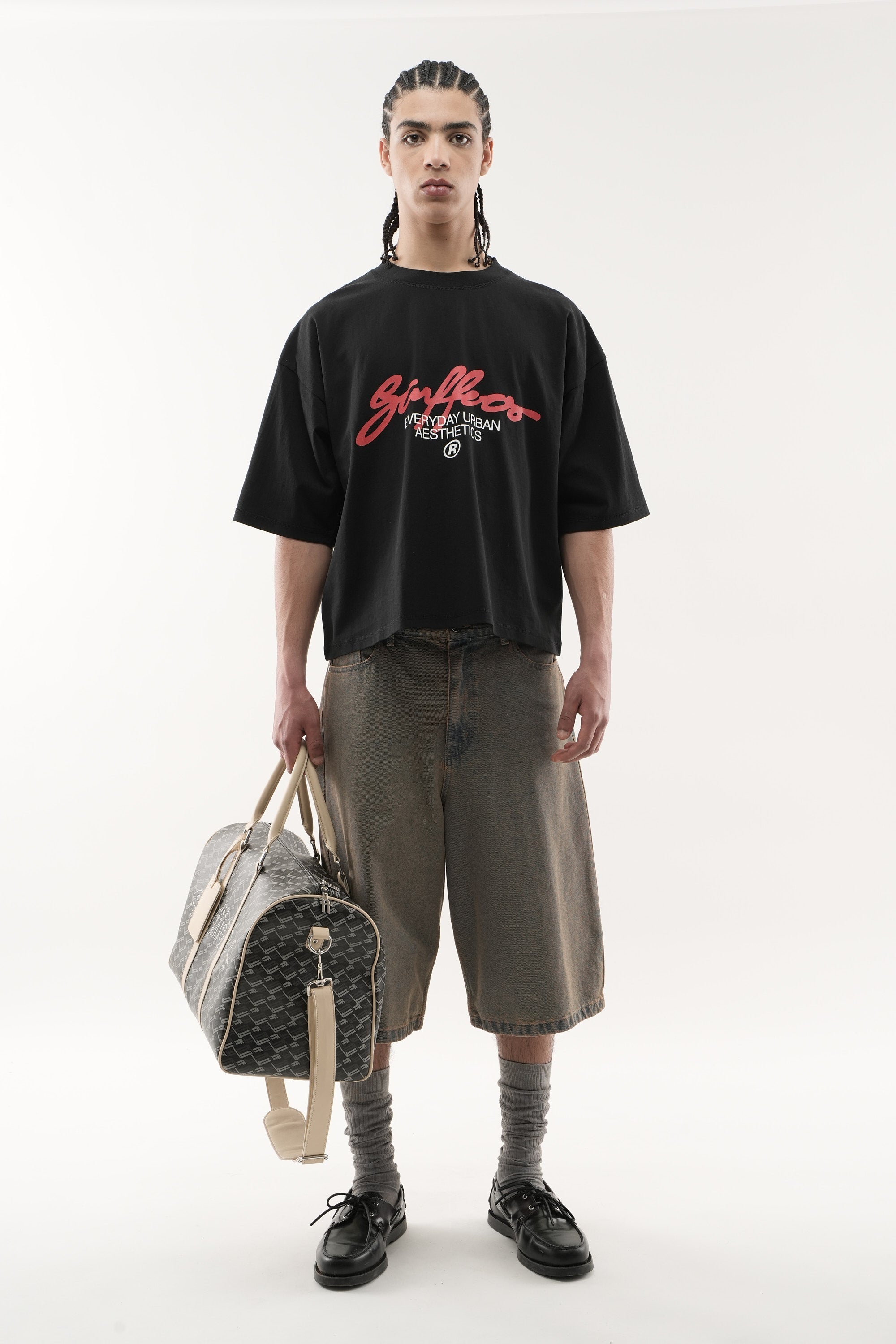 Koszulka z podpisem w kolorze czarnym