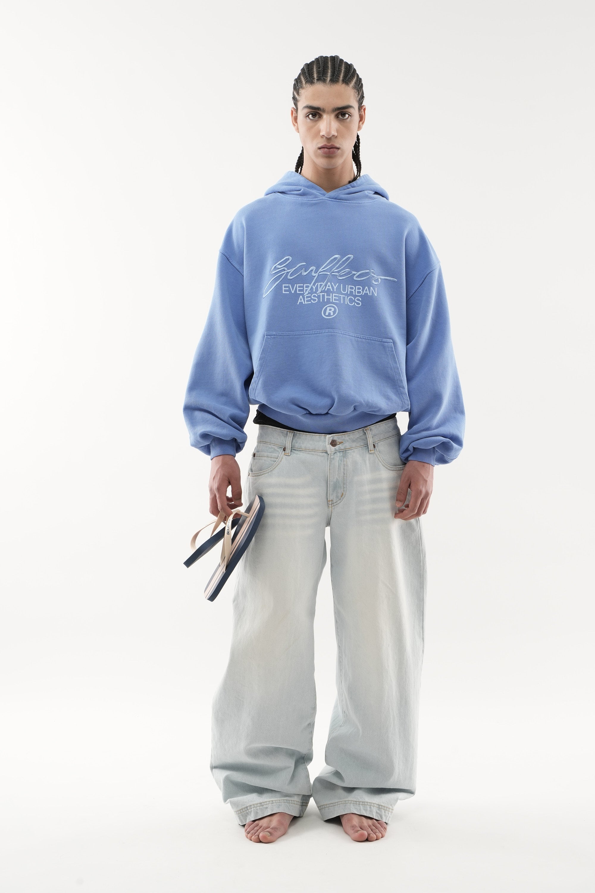 Bluza z kapturem Signature Royal Blue