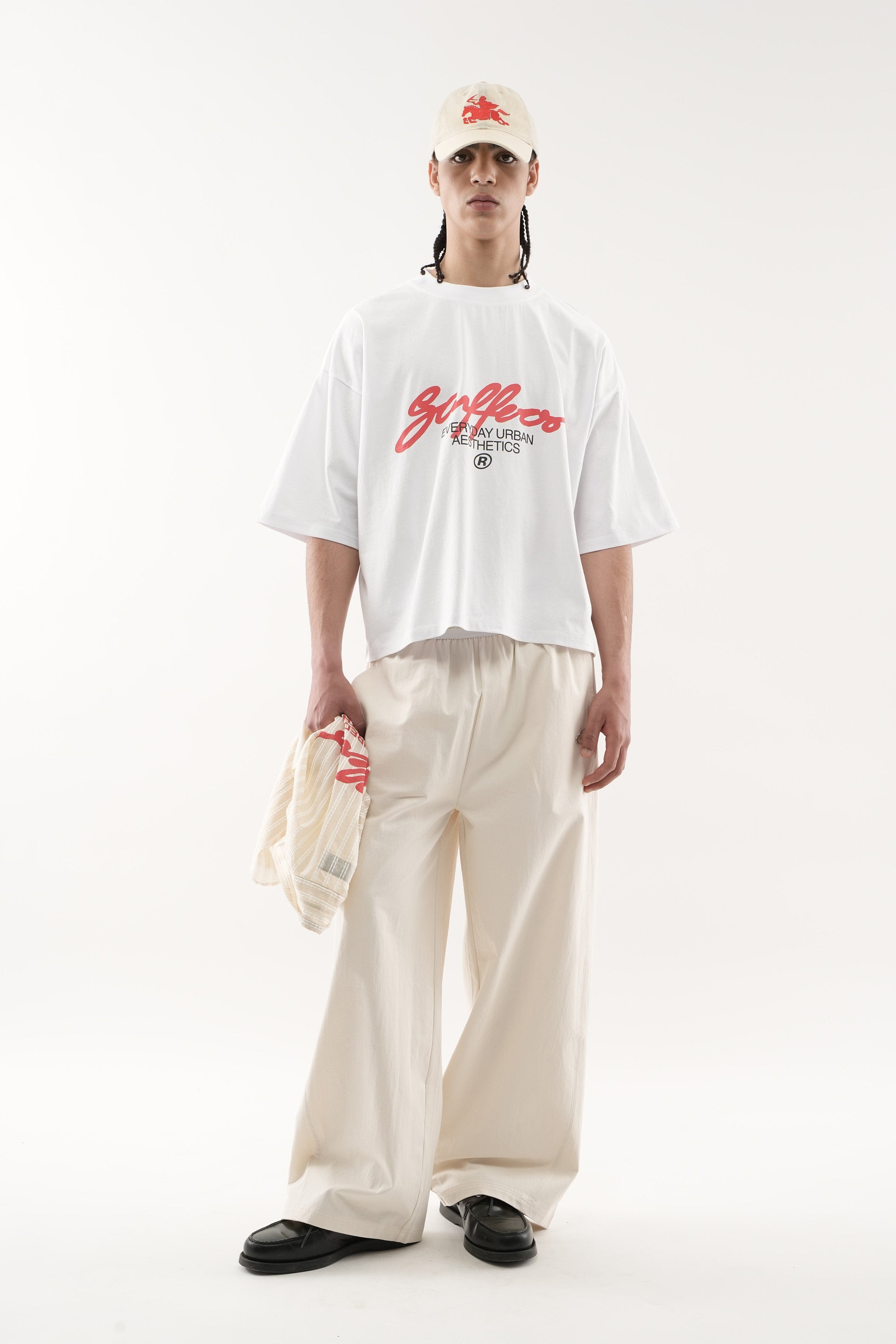 Koszulka z podpisem w kolorze białym