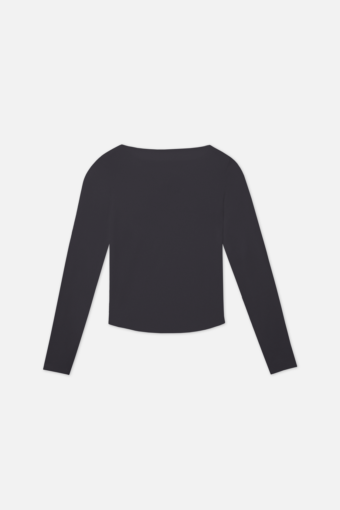 Logo Szary Długi Rękaw