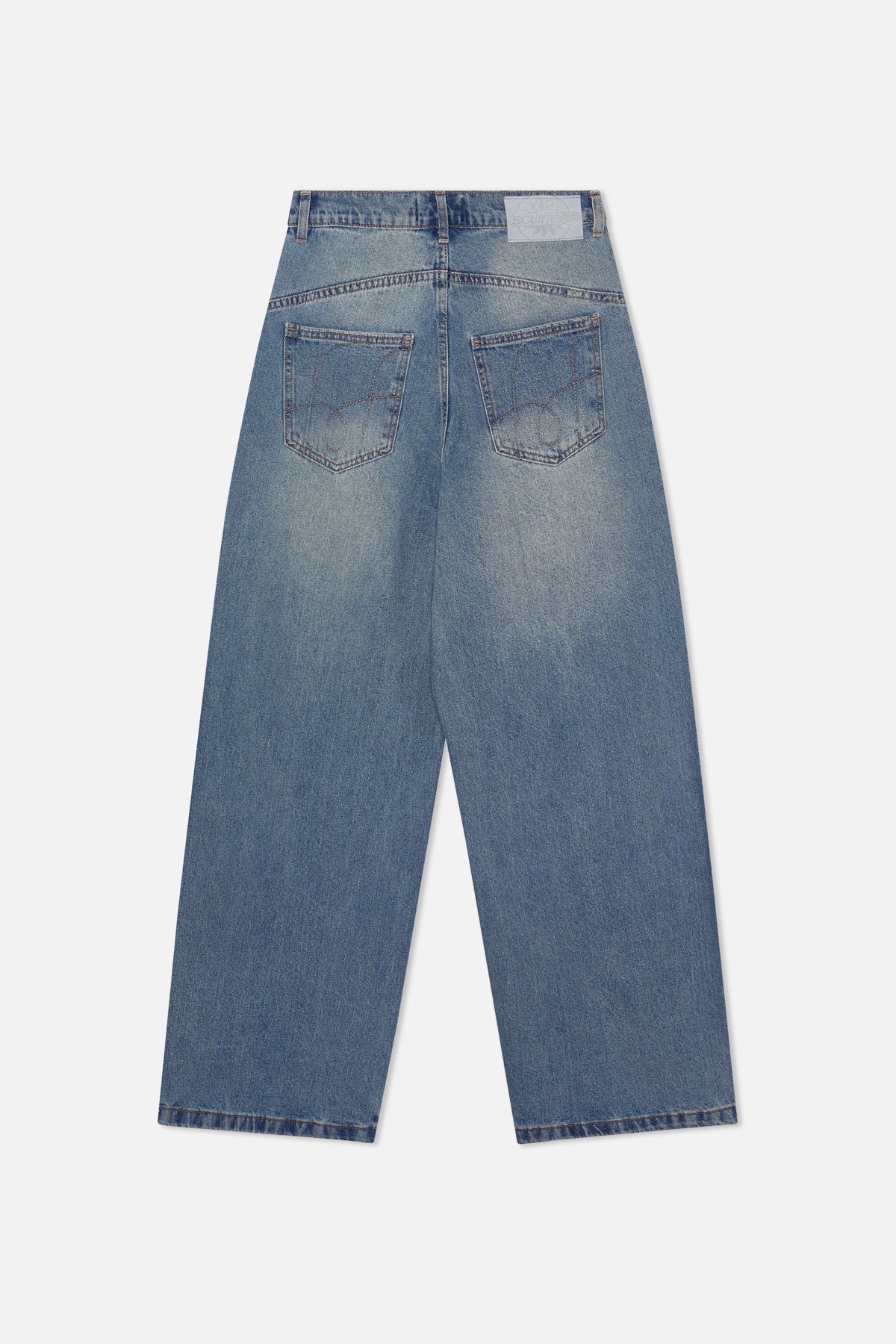 Spodnie w kolorze jasnego błękitu