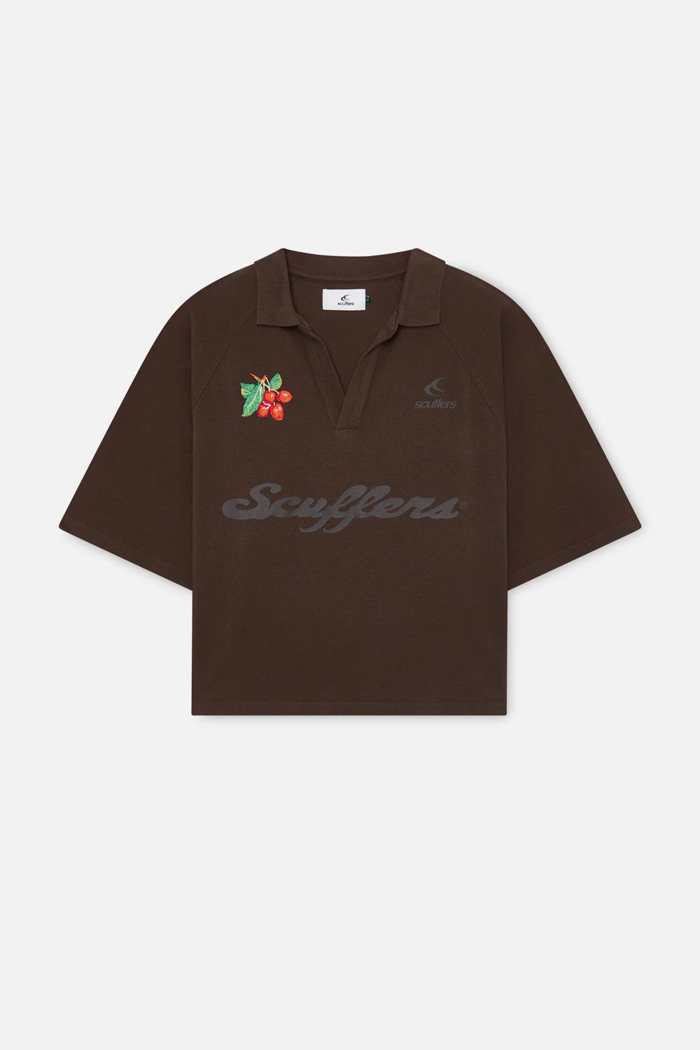 Tropikalny brązowy Polo