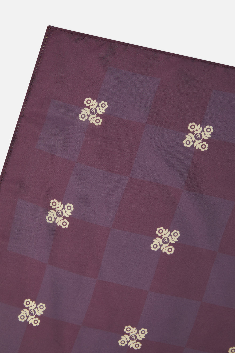 Bandana w kolorze bordowym Pollen