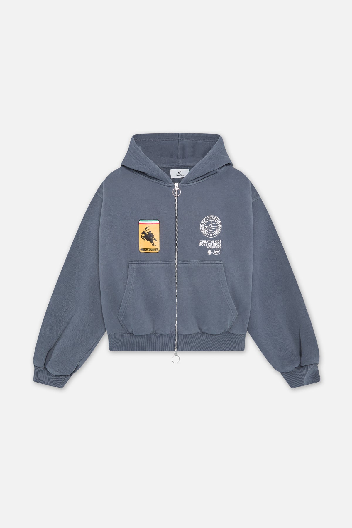 Zamek błyskawiczny Stone Light Blue