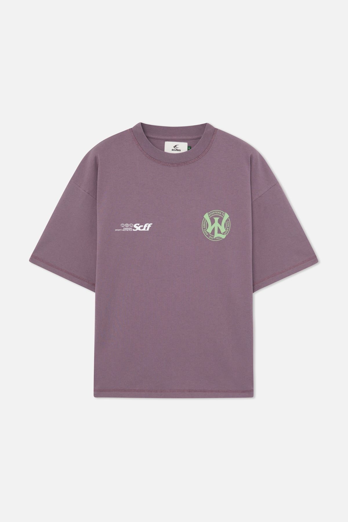 Koszulka SSS SCFF w kolorze szarym