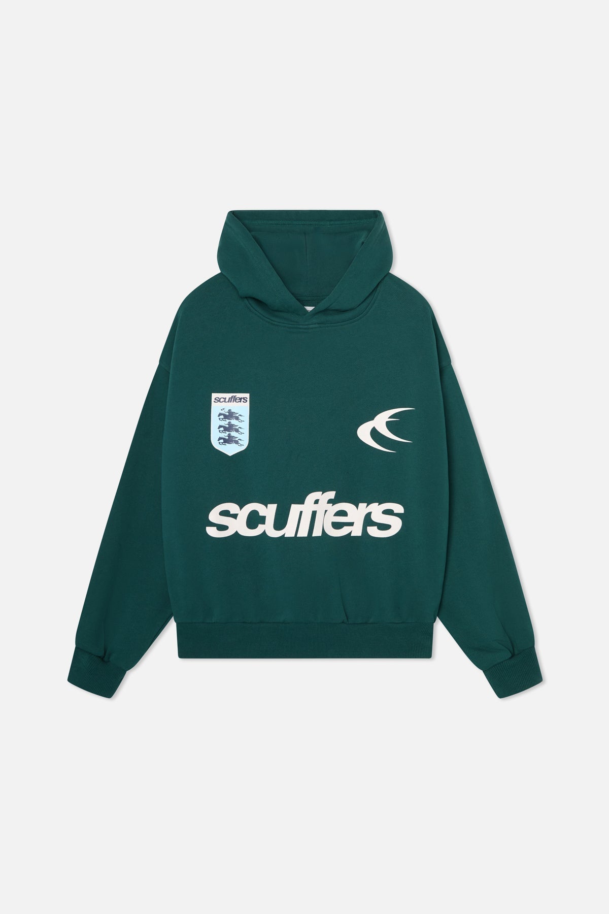 Piknikowa zielona bluza z kapturem