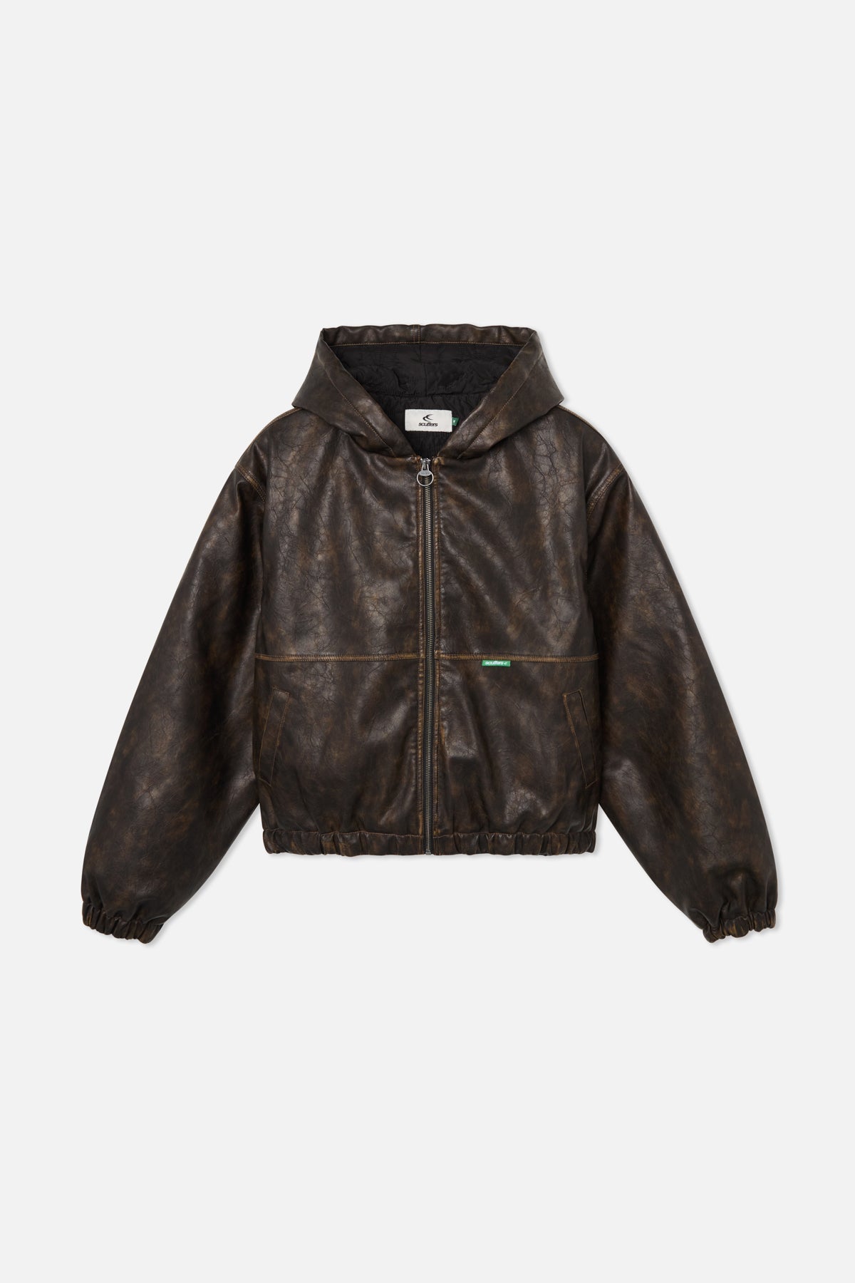 Brązowa kurtka robocza