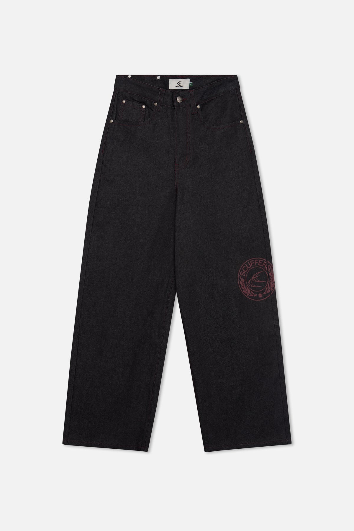 Spodnie Bimbo w kolorze ciemnego burgunda