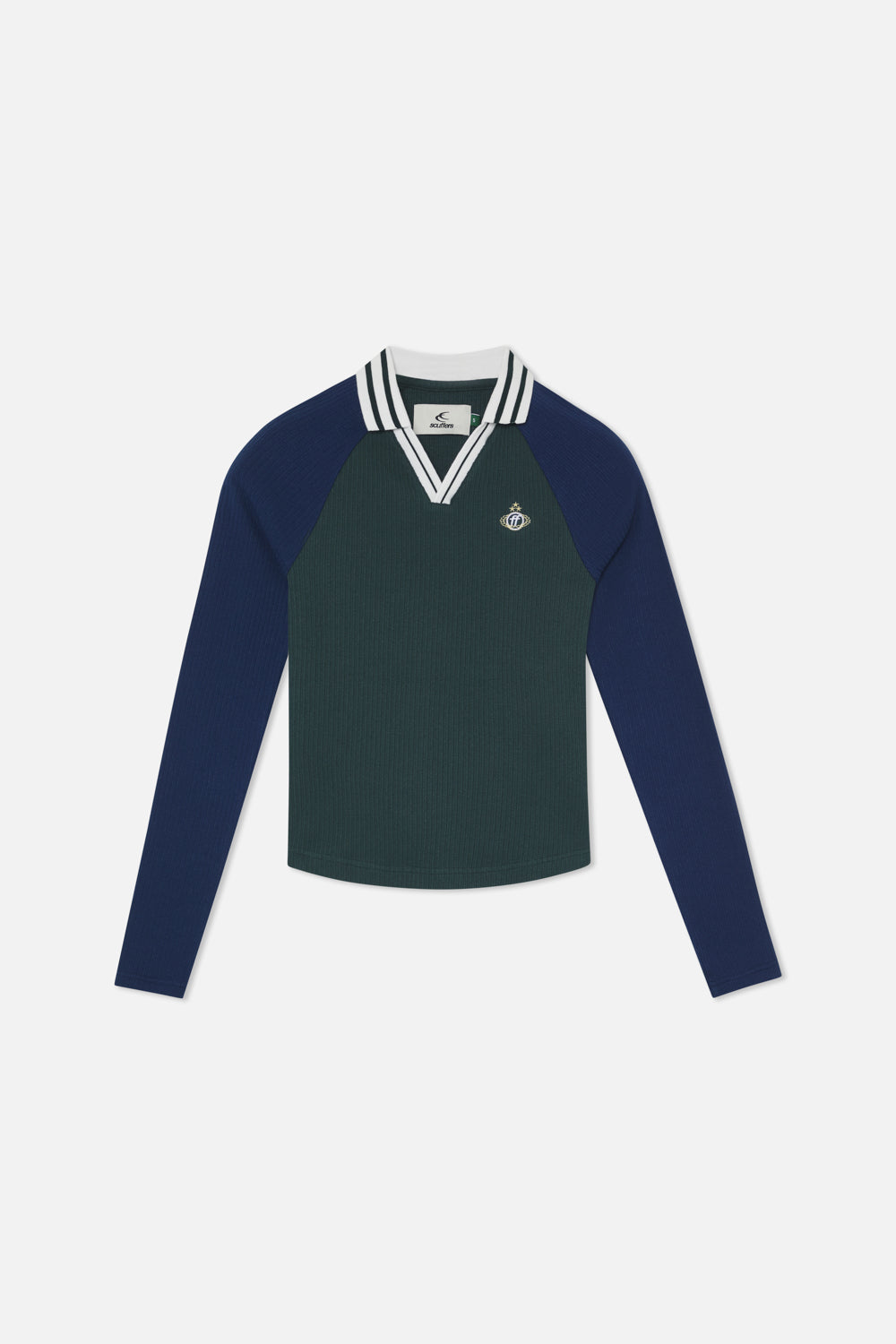 Bow Navy z długim rękawem