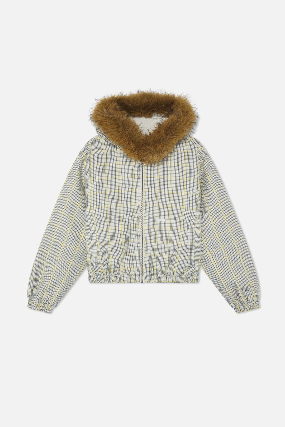 Kurtka robocza w kratkę