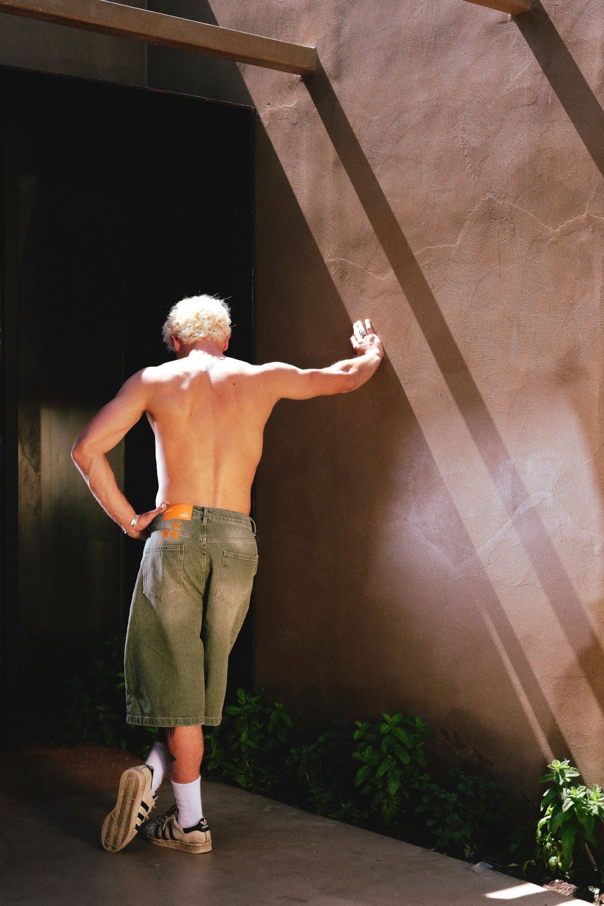 Szorty Jumbo w kolorze zielonym