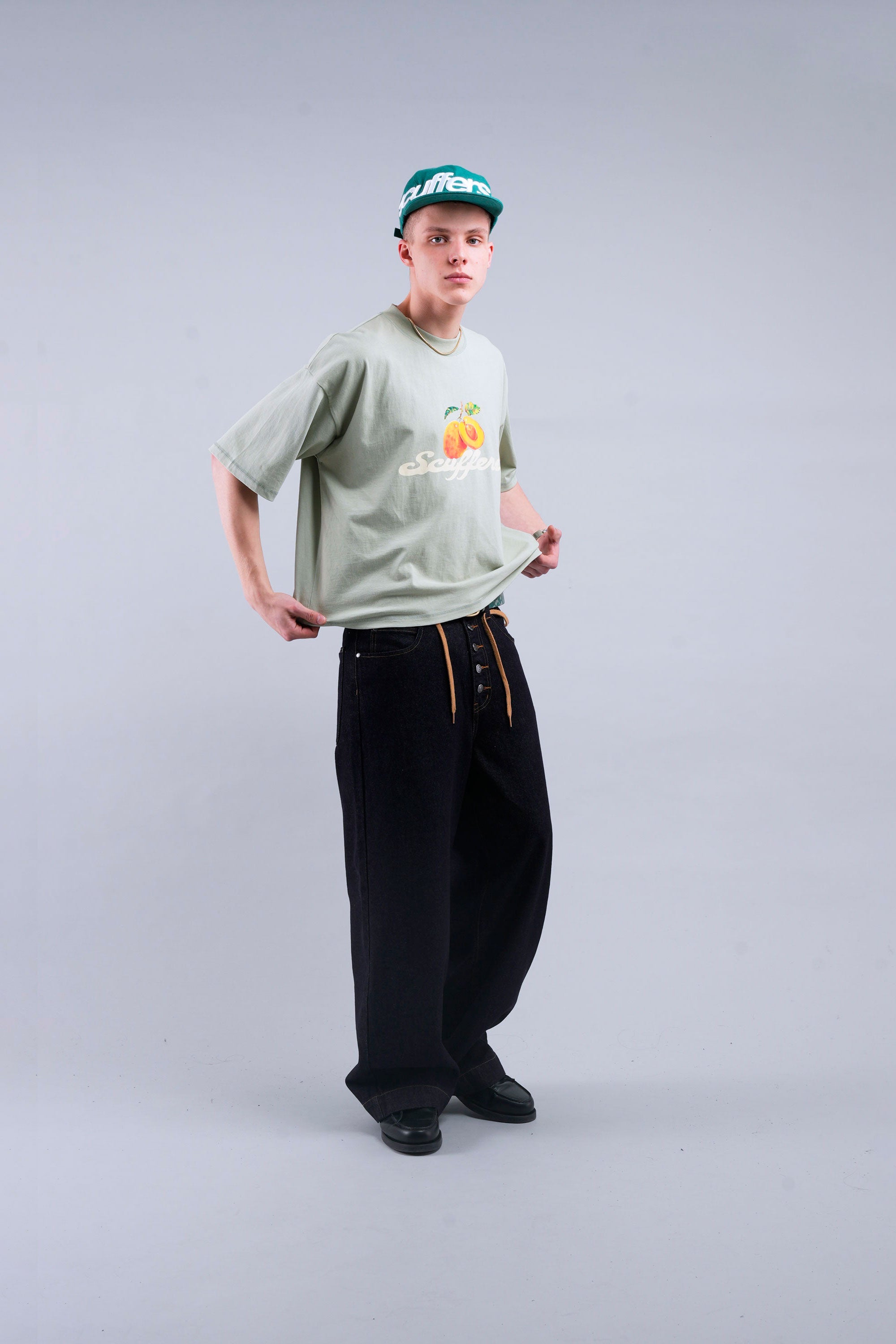 Koszulka w kolorze tropikalnej zieleni