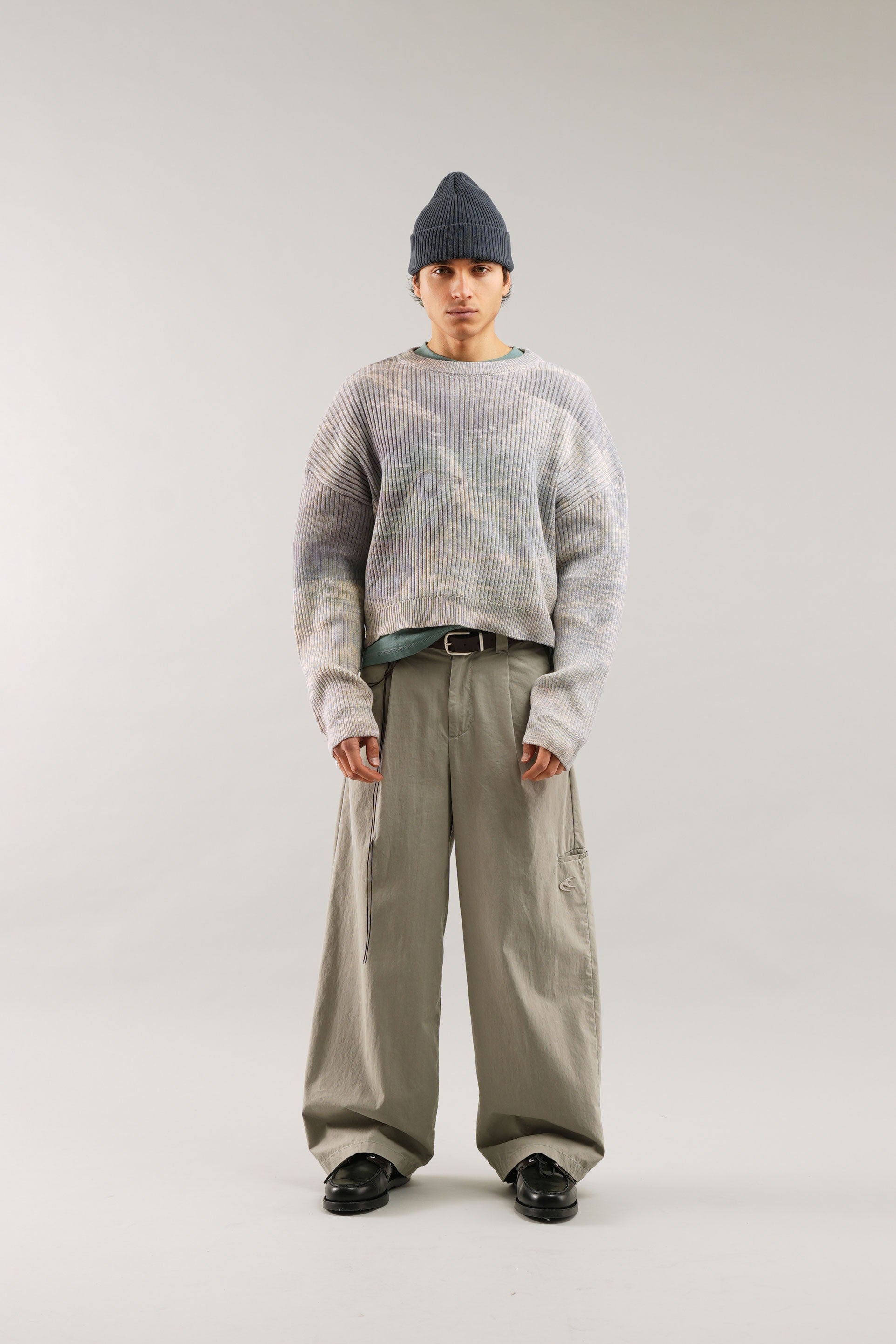 Płótno olejne dzianinowe