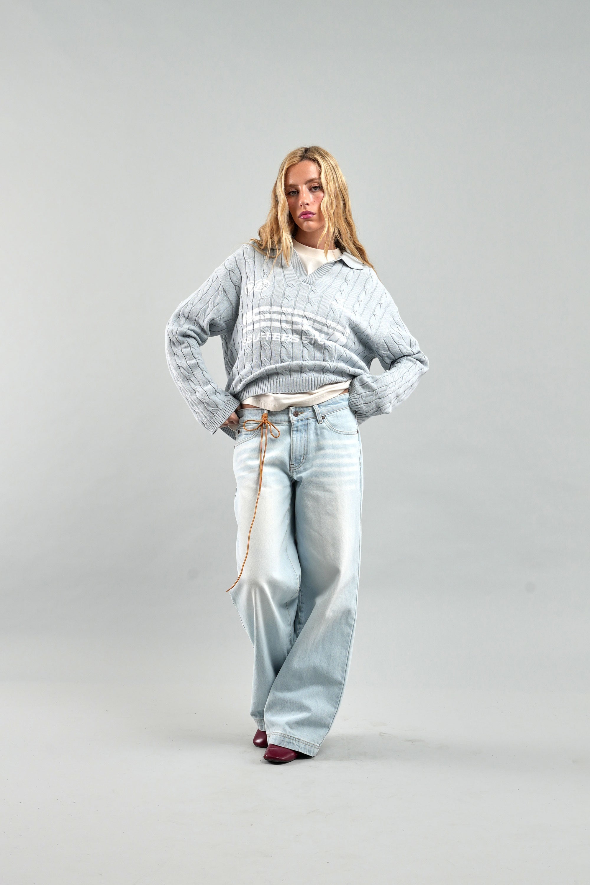 Polo Trench Light Blue