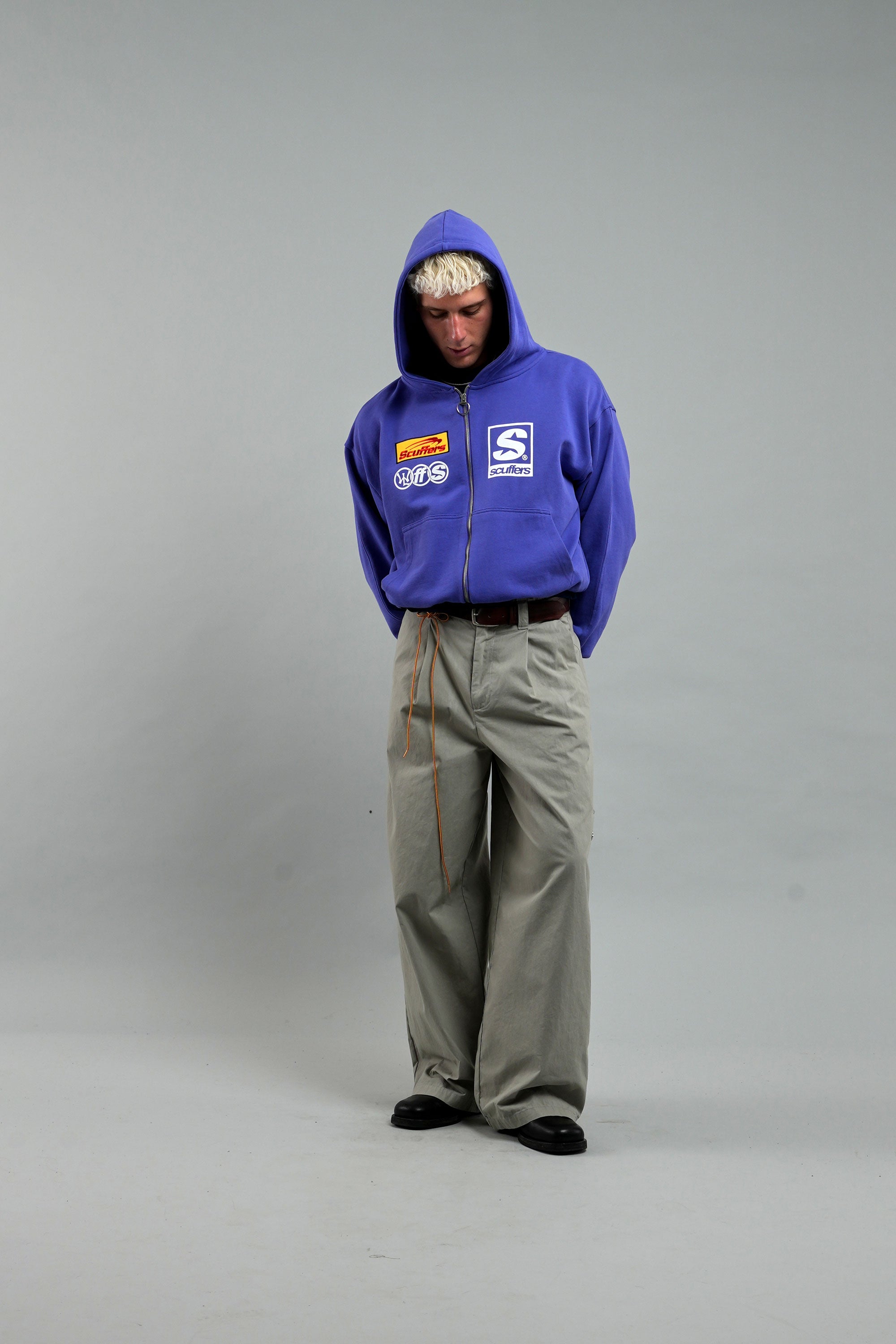 Zamek błyskawiczny Starnova Blue