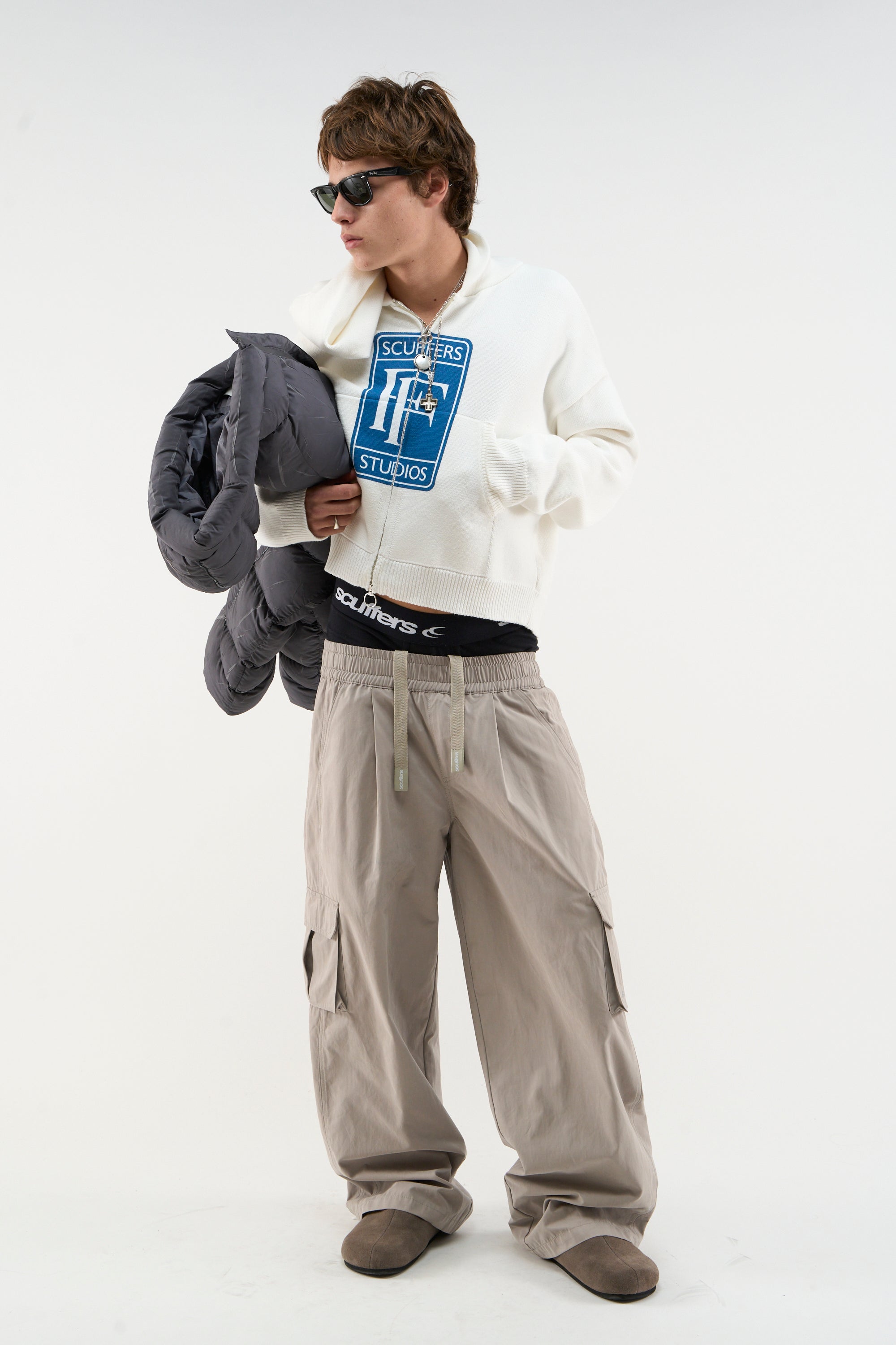 Zamek błyskawiczny Rolly White Knit