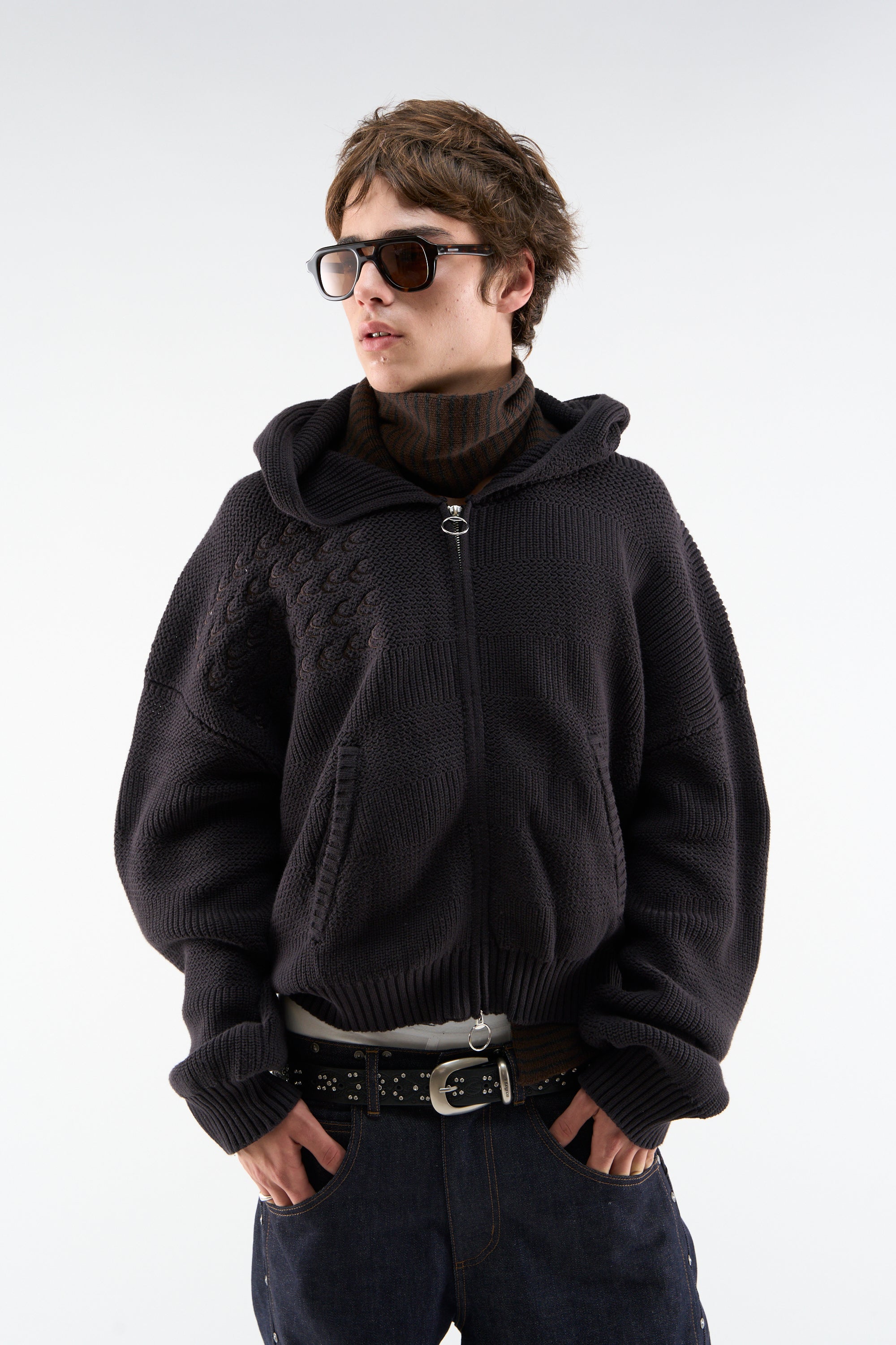 Zamek błyskawiczny Nowhere Dark Knit