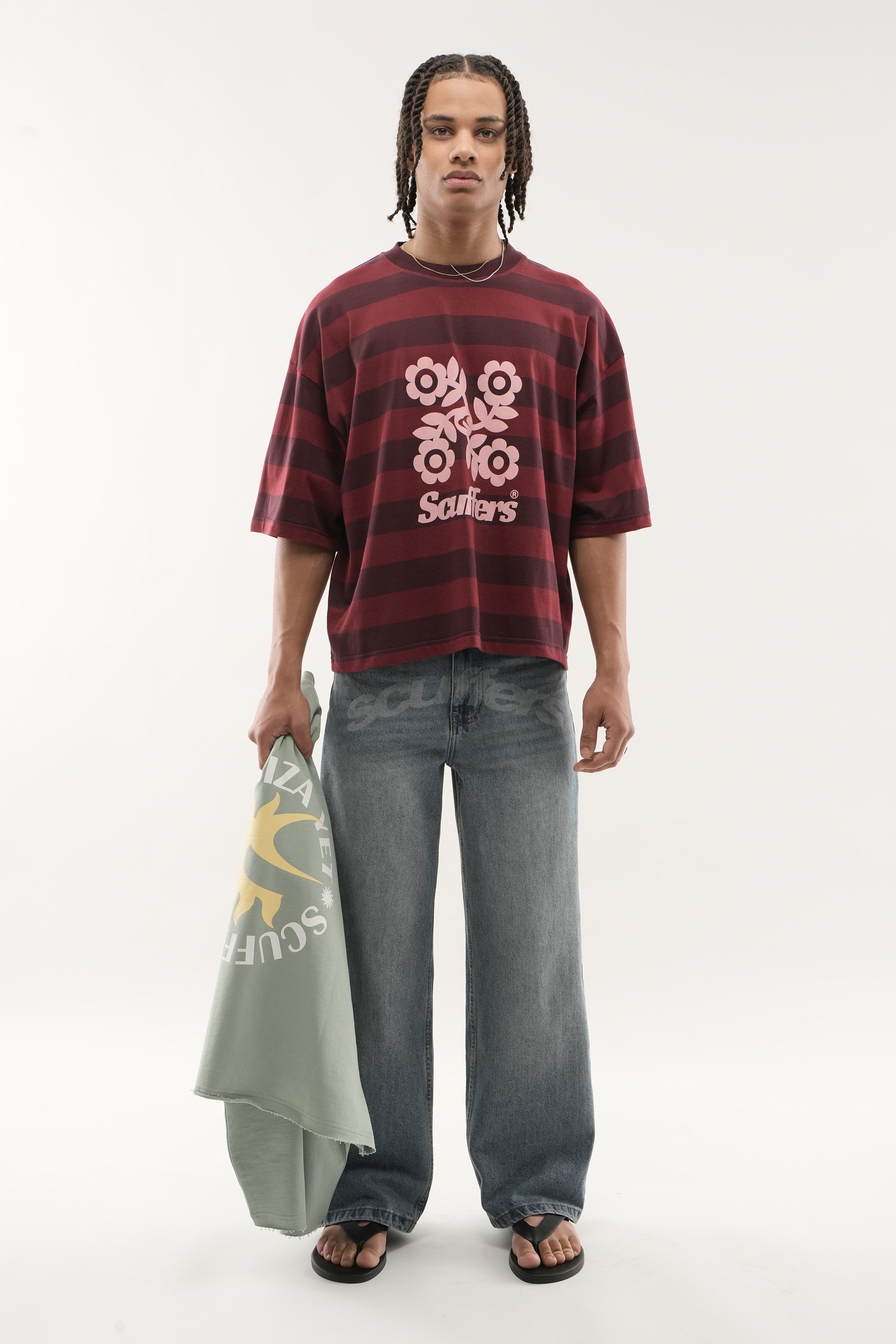 Koszulka Pollen Burgundy