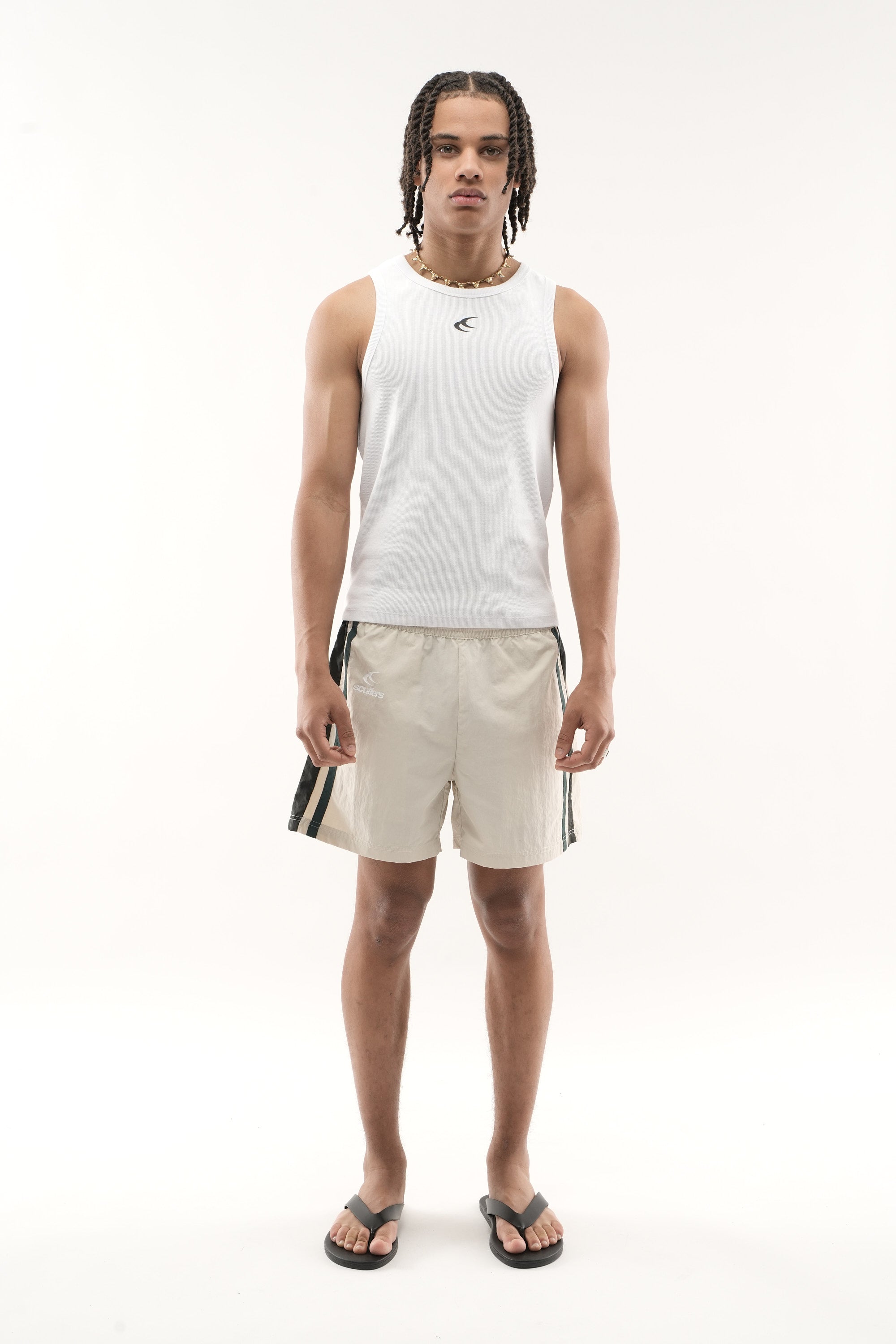 Szorty Tech Ecru