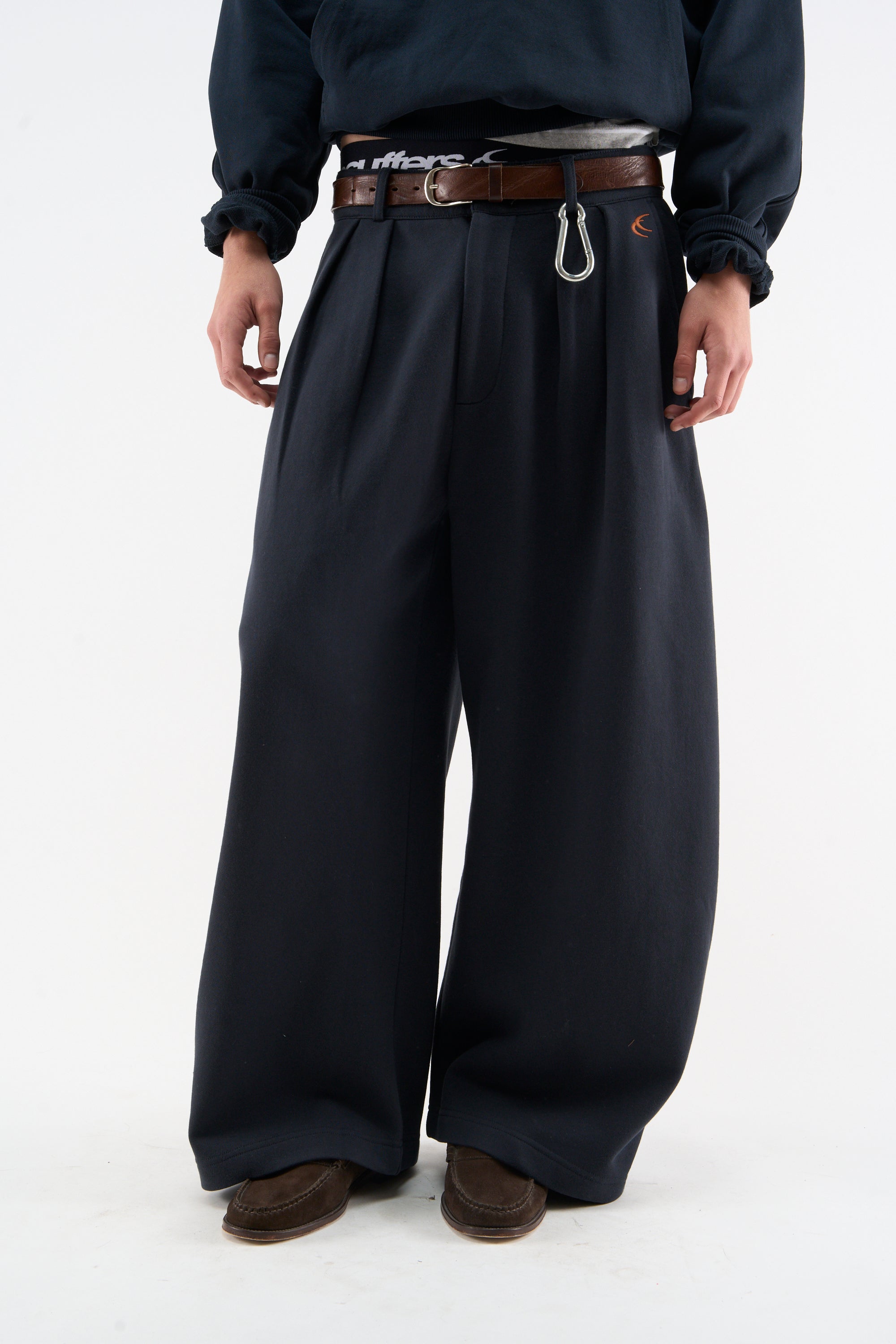 Spodnie dresowe Shell Navy Blue