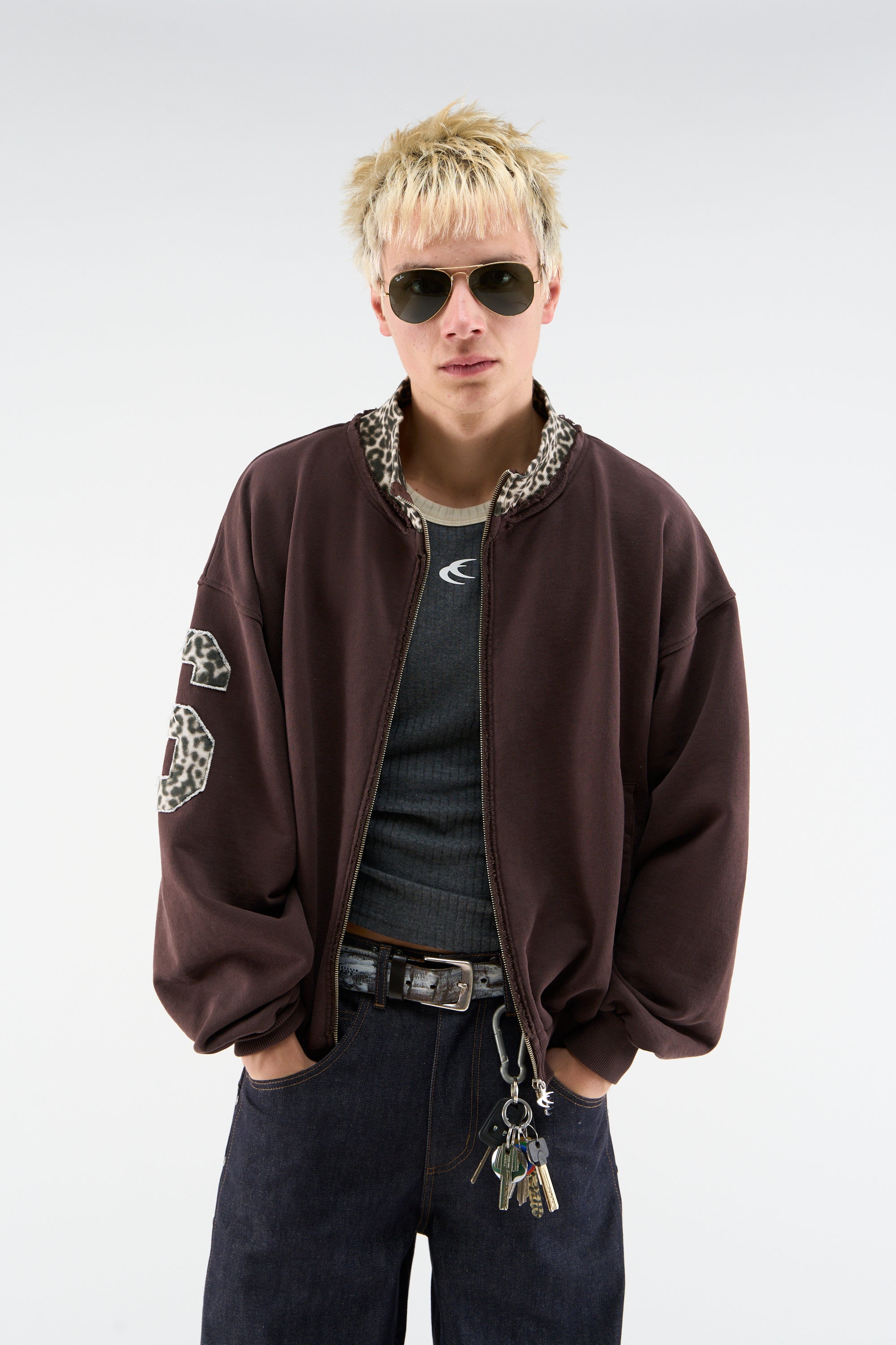 Zamek błyskawiczny Tokiet Leopard