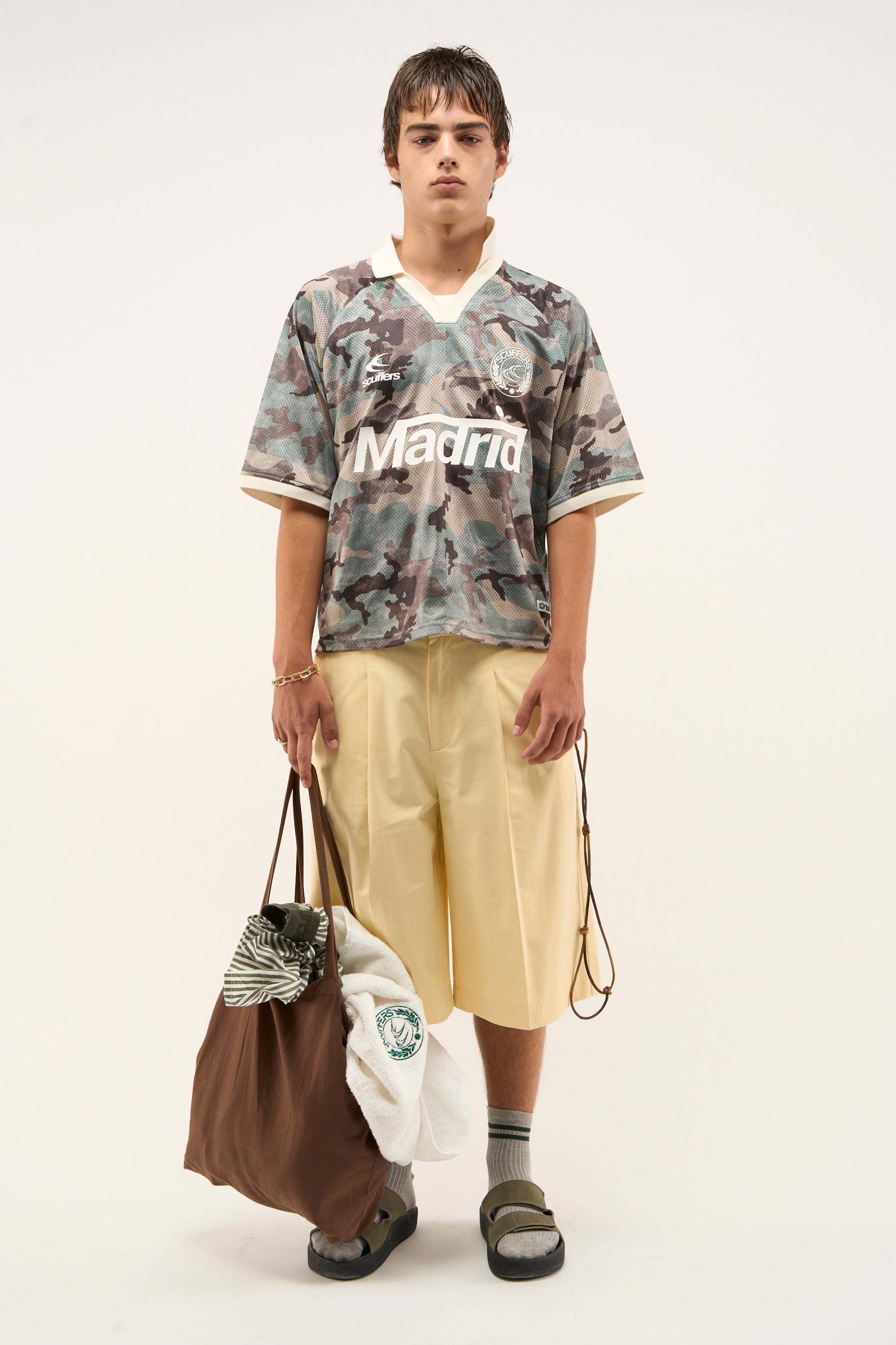 Koszulka piłkarska w kamuflażu Madryt