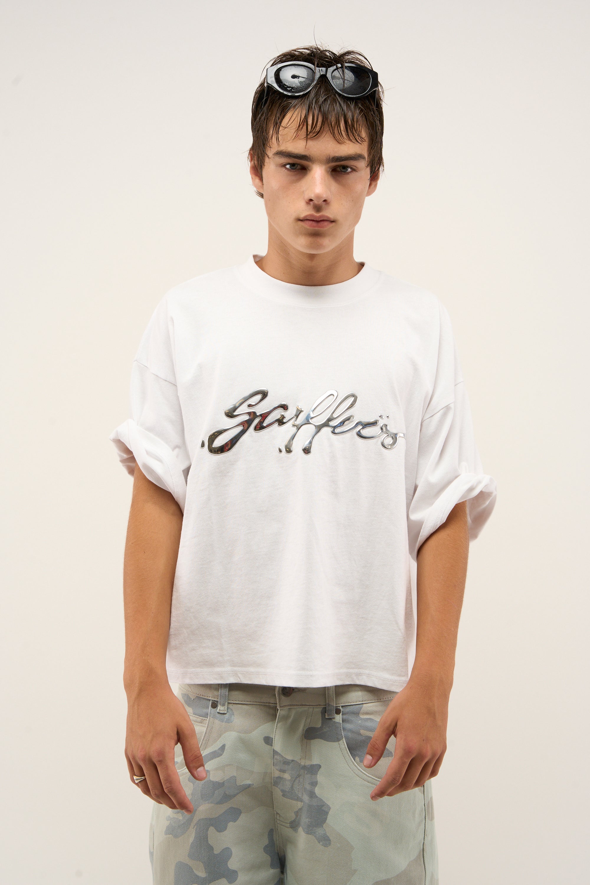 Koszulka w kolorze Mercury White