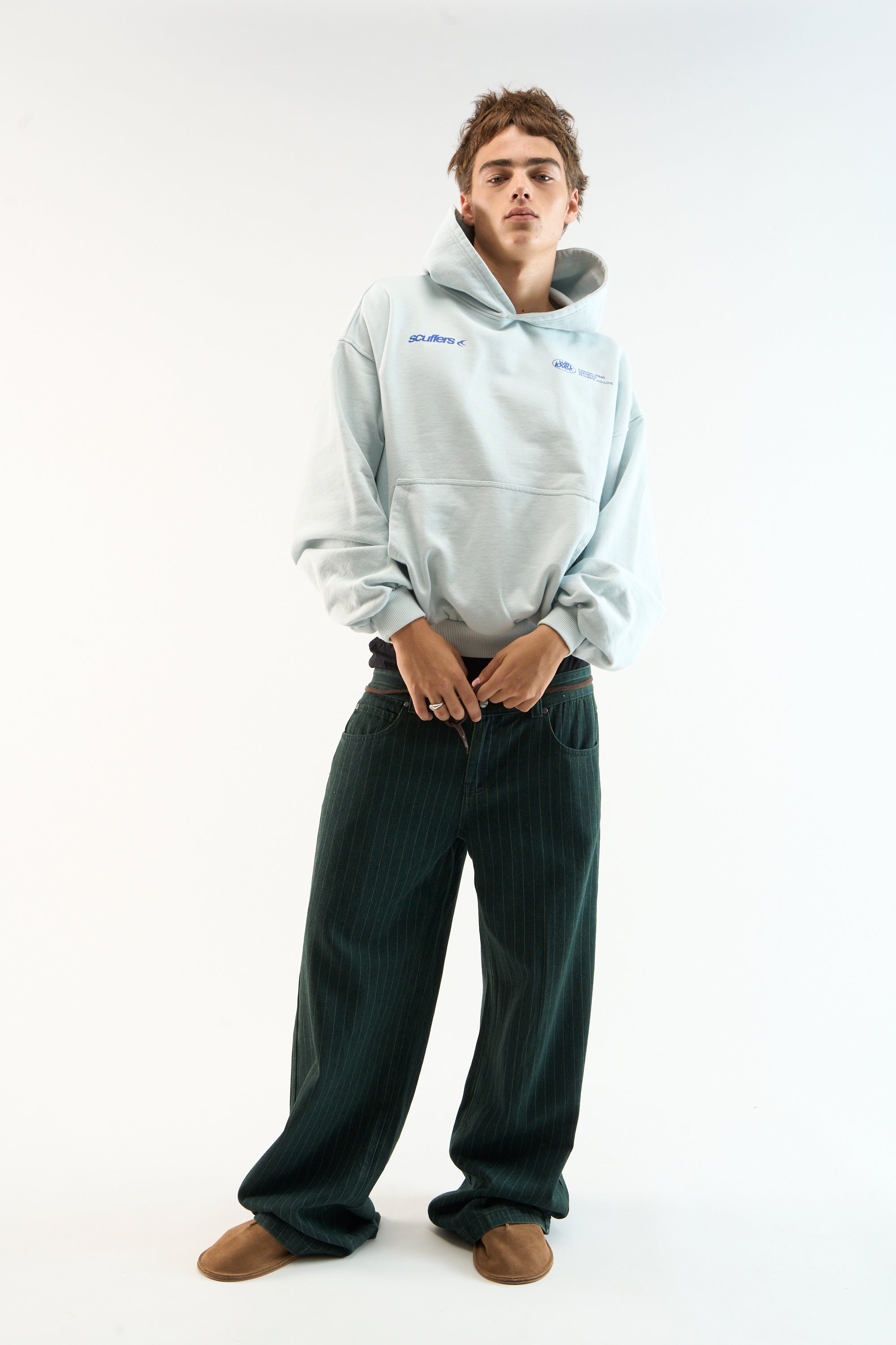 Sign Light Blue Hoodie