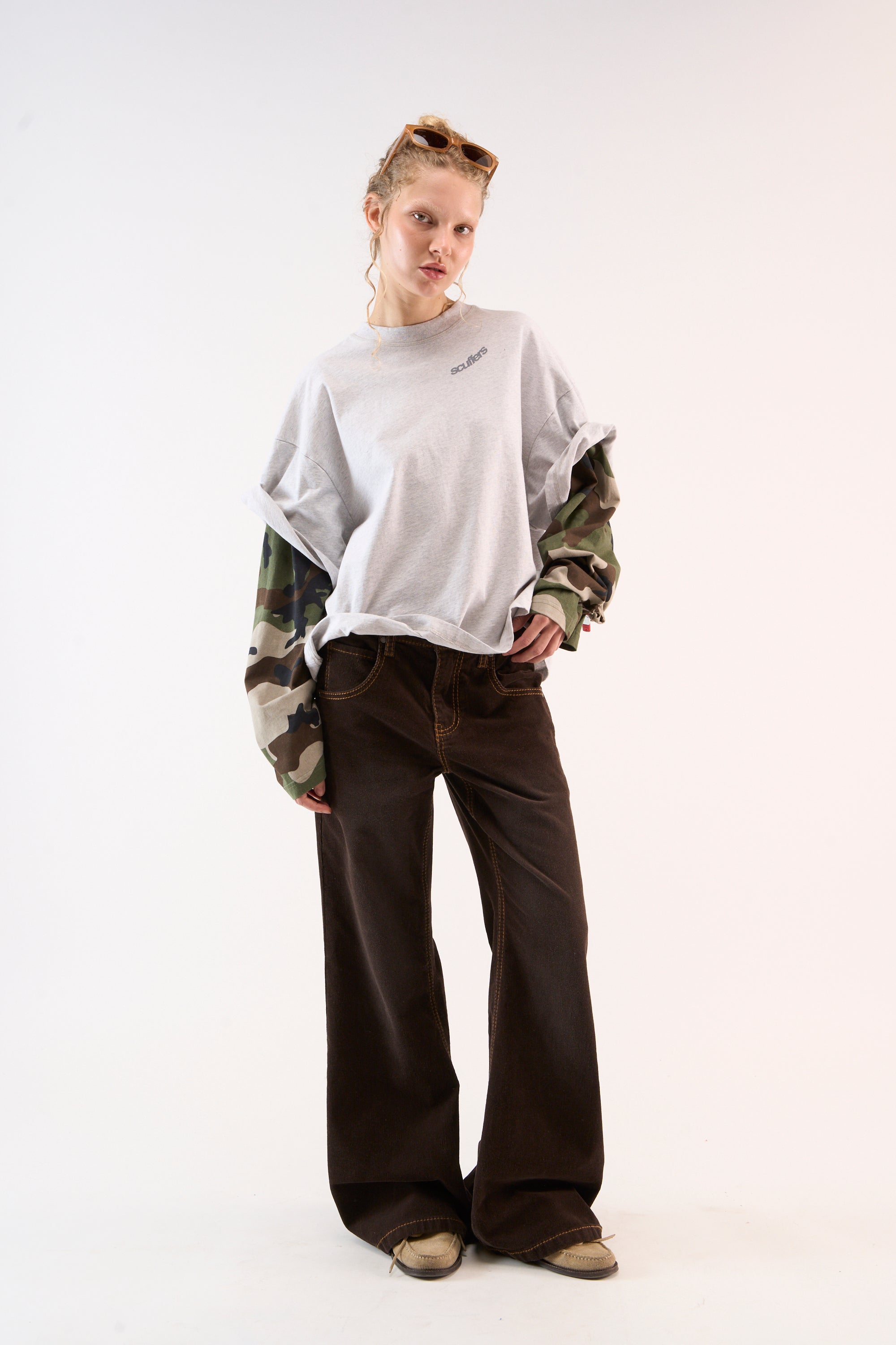 Nowy Kurtis Grey Melange Longsleeve