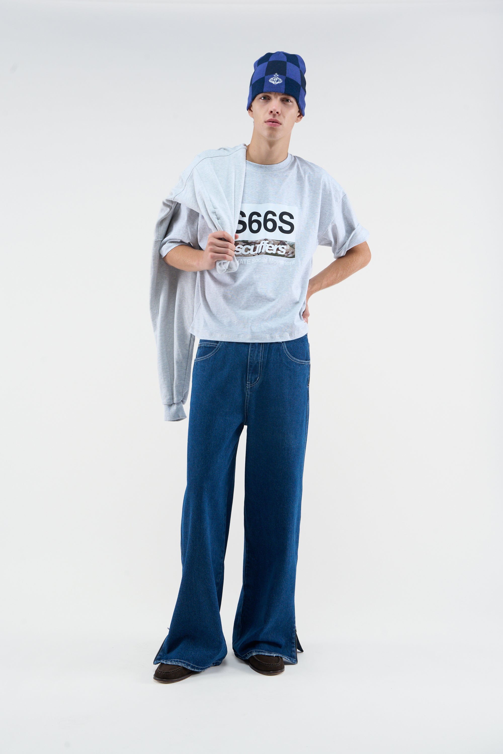 Koszulka NYC Grey Melange