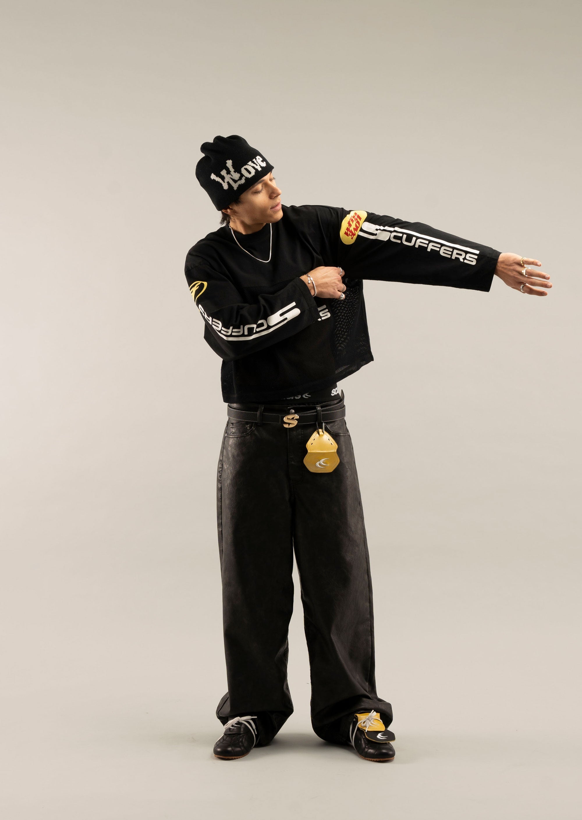 FF1 Czarny długi rękaw