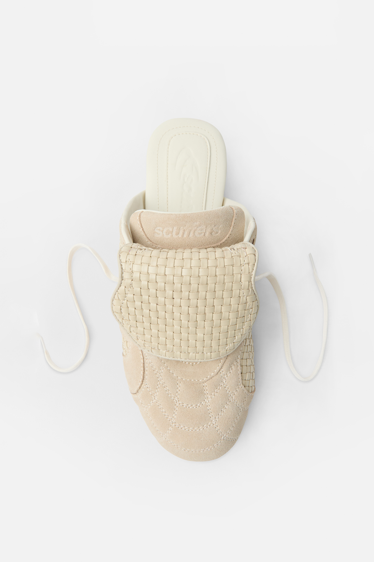 Kultowe buty sportowe Mule Ecru