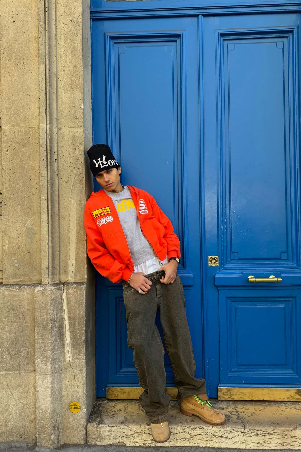 Zamek błyskawiczny Starnova Orange