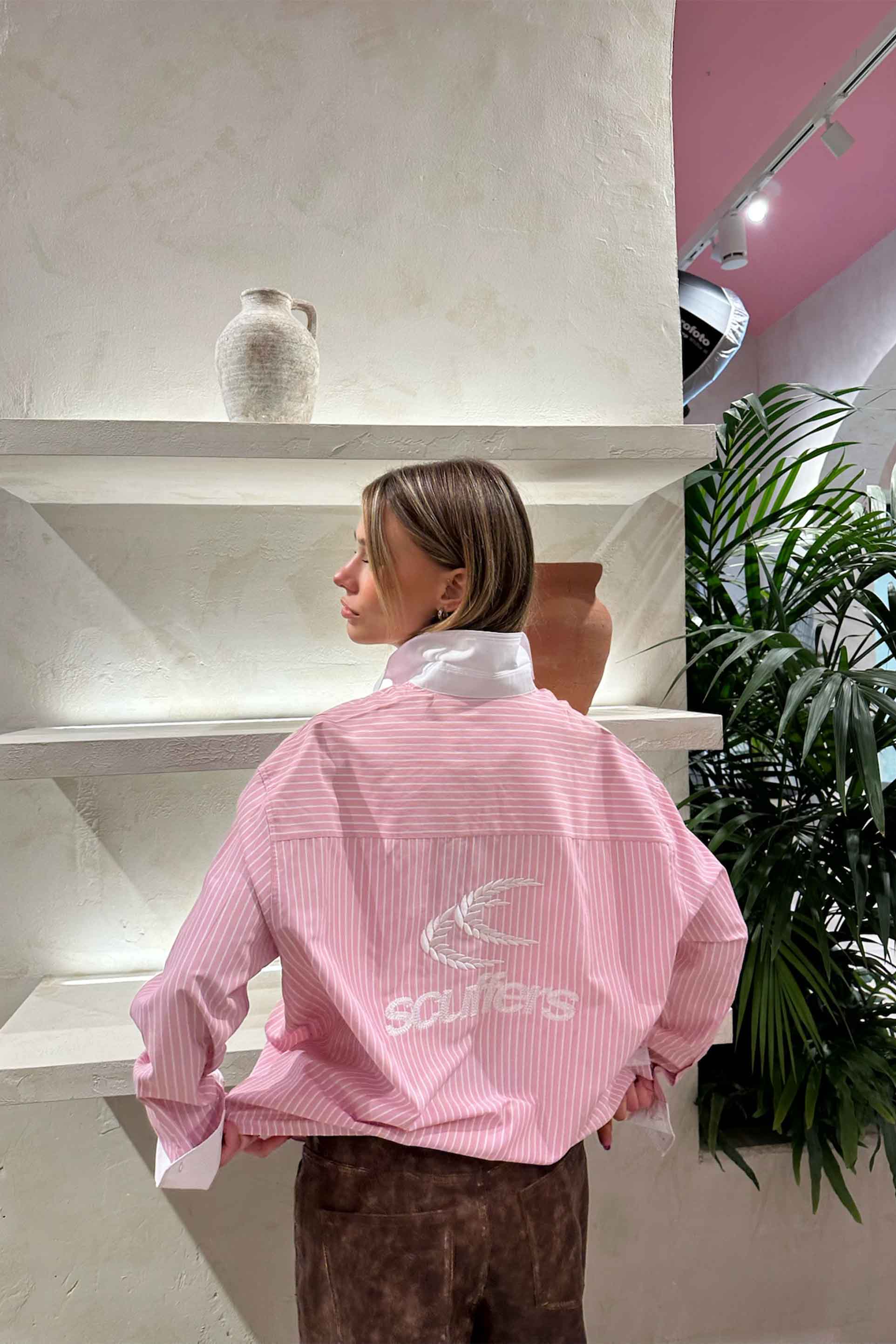 Nowa różowa koszula Chester