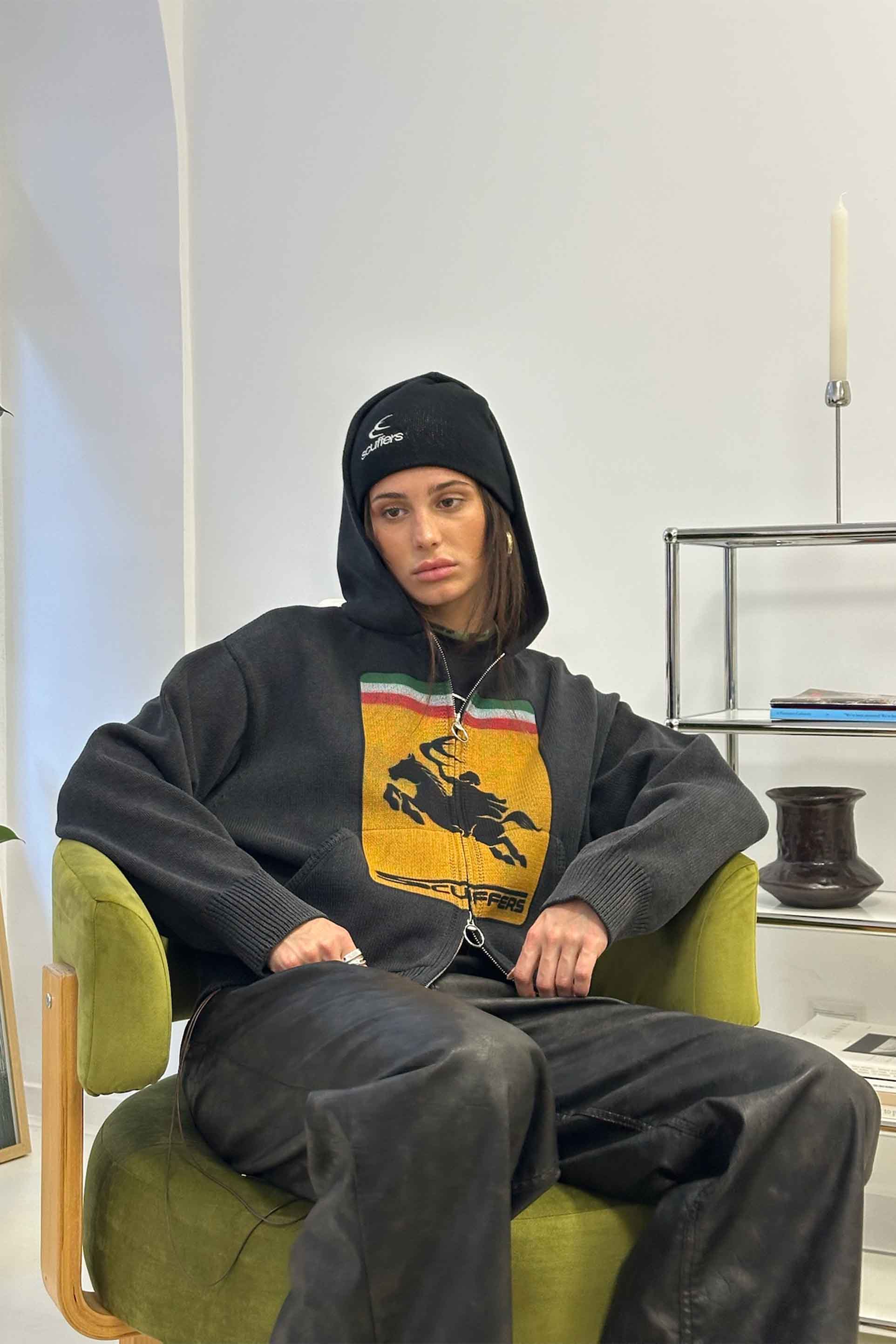 Zamek błyskawiczny Rarri Dark Knit