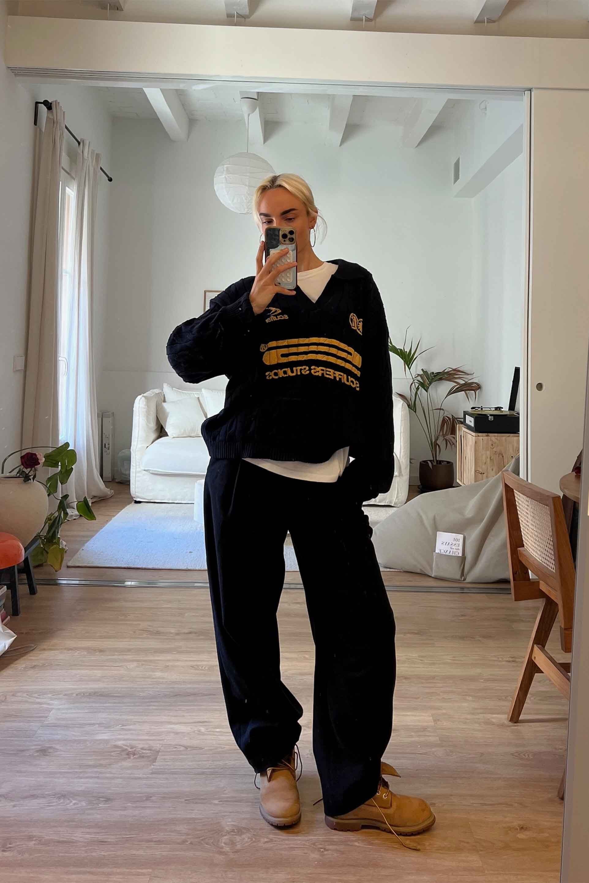 Trench Ciemnoniebieski Polo