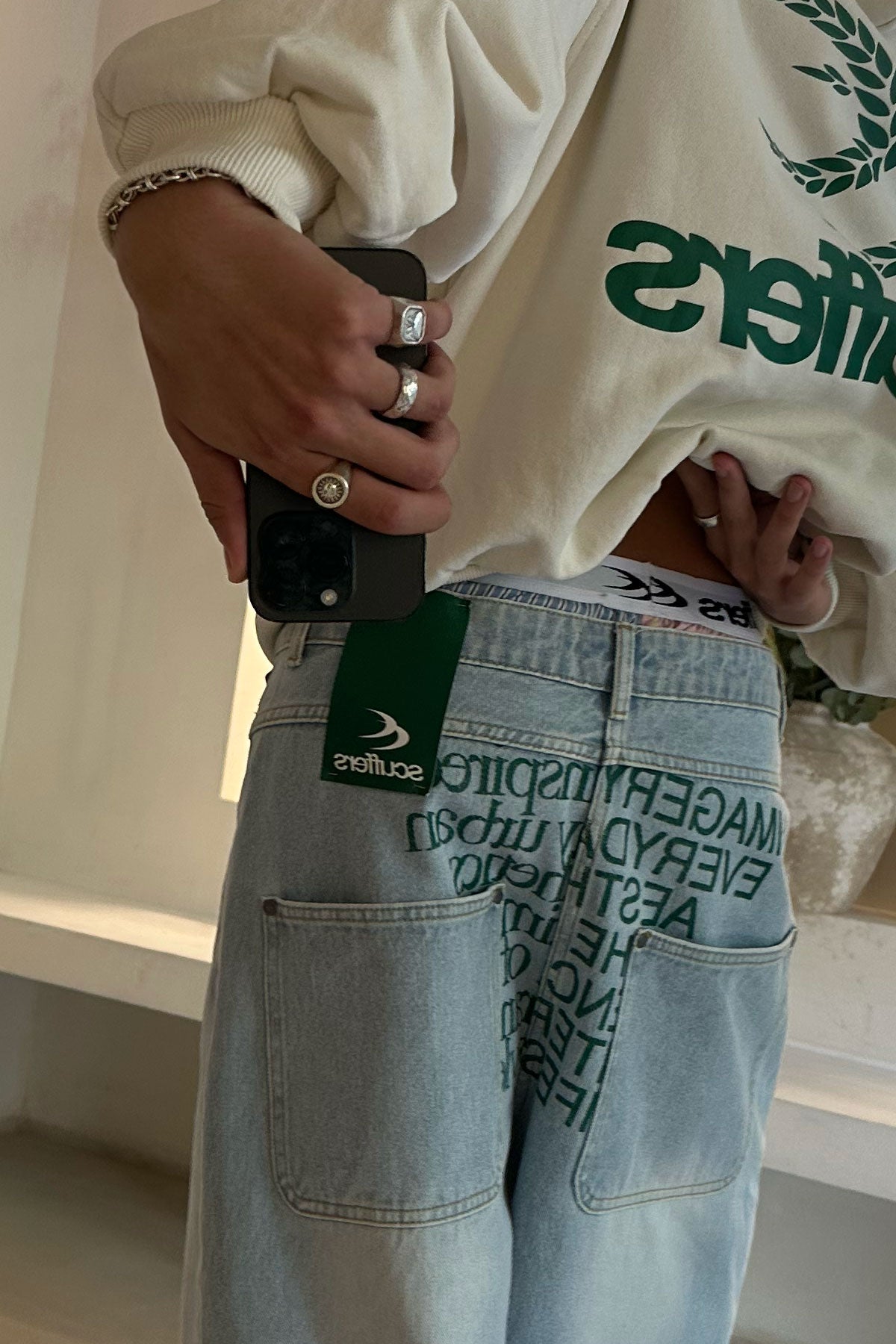 Spodnie Hollywood Light Blue