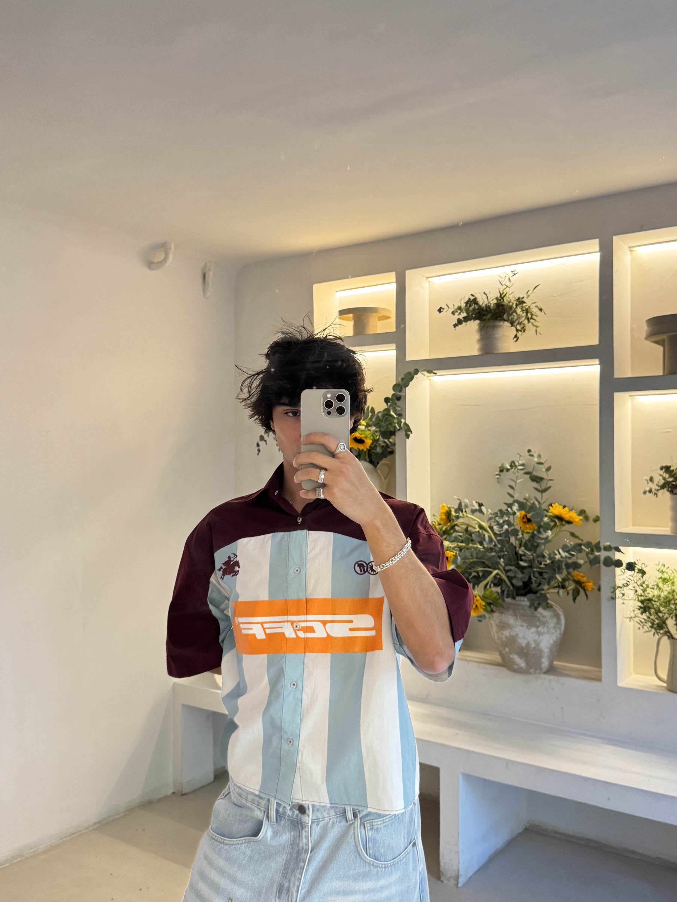 Koszula Forza Burgundy &amp; Blue