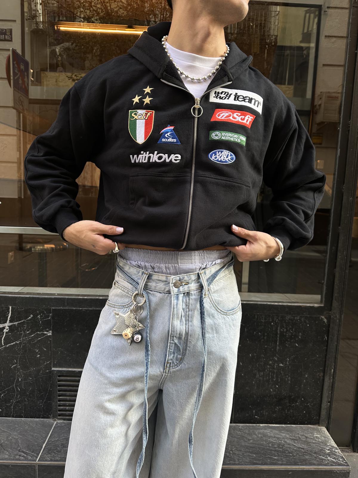 By Air Czarny Zamek Błyskawiczny