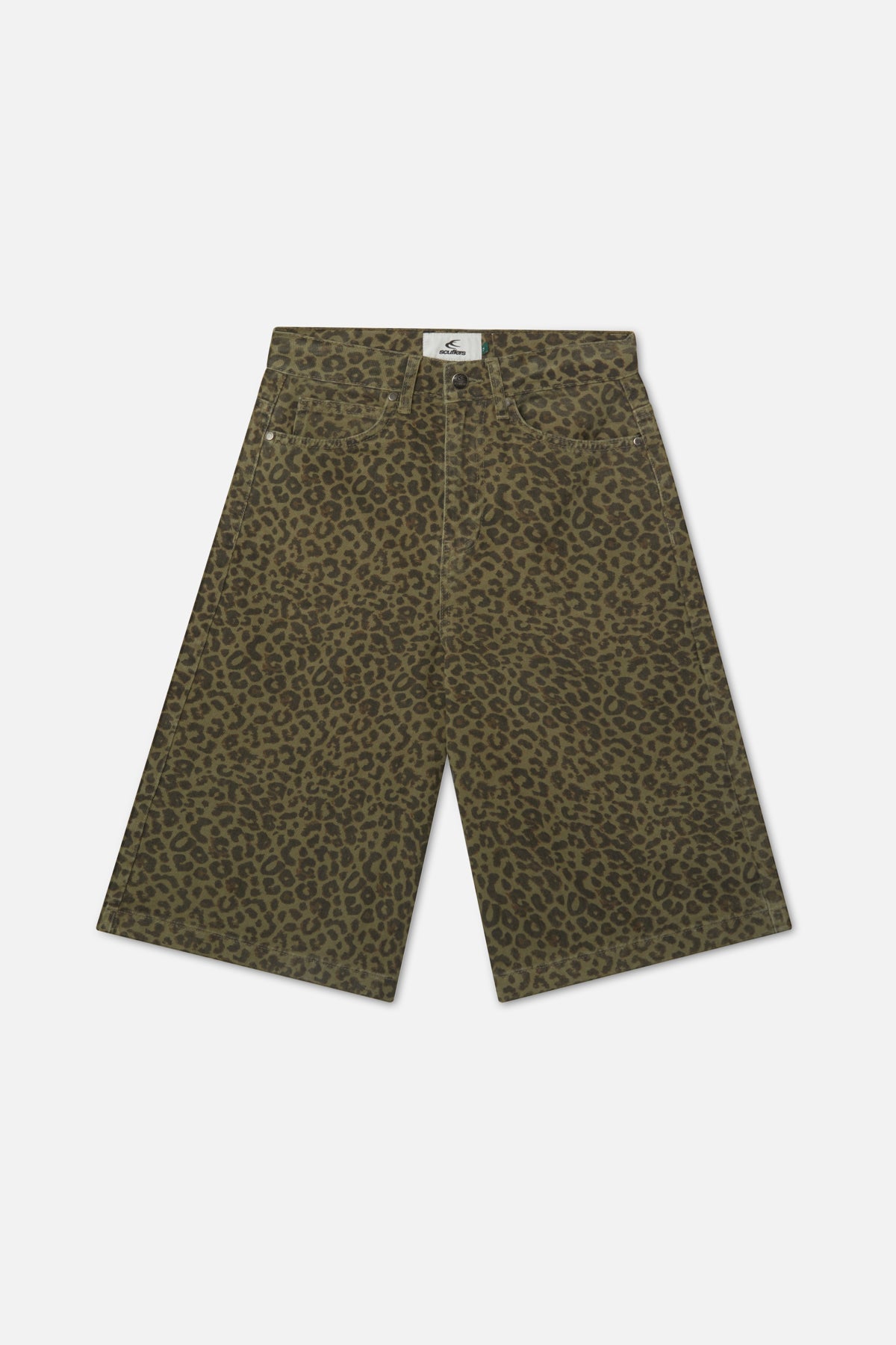 Szorty Jumbo Green Leopard