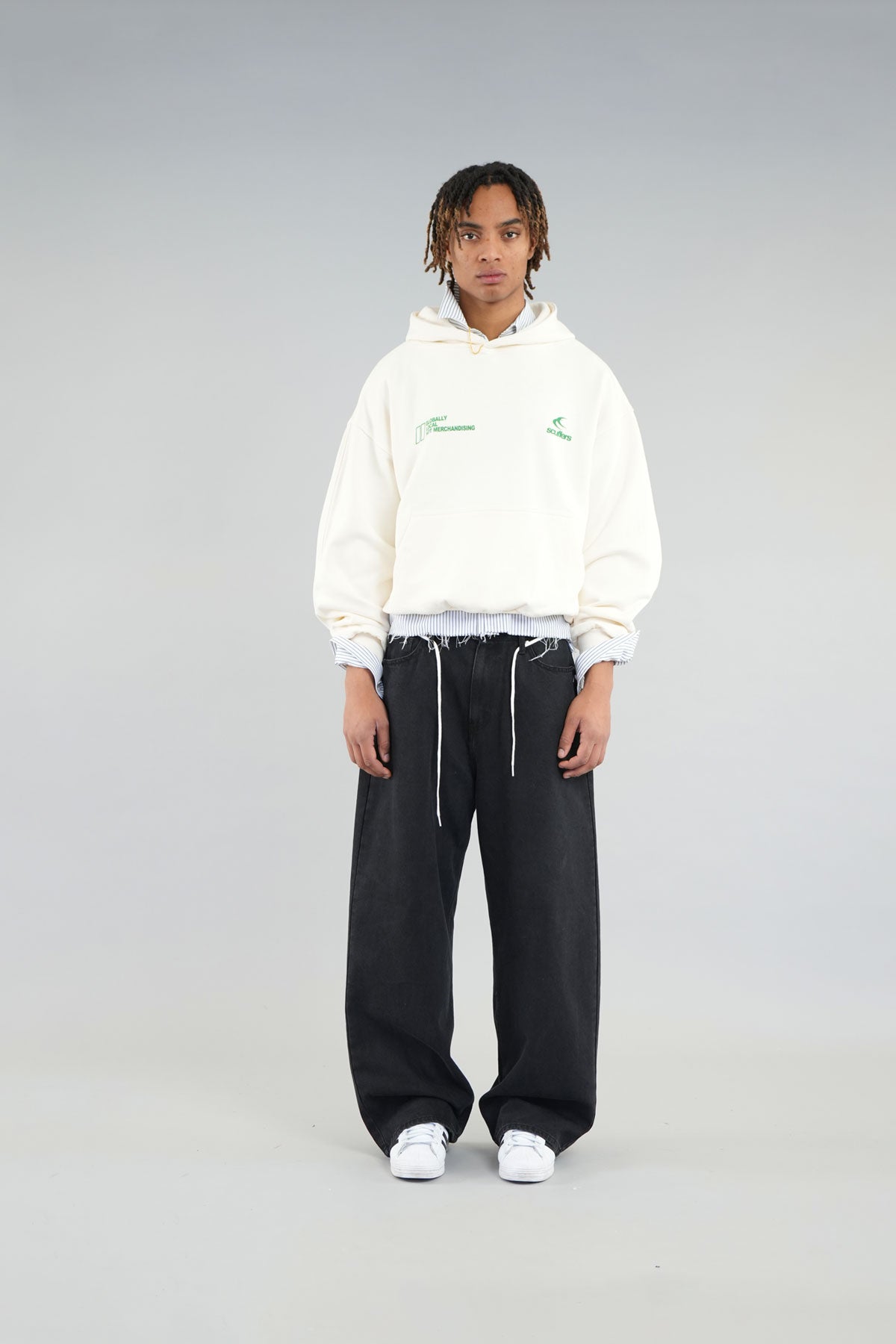 Bluza z kapturem Globally Ecru