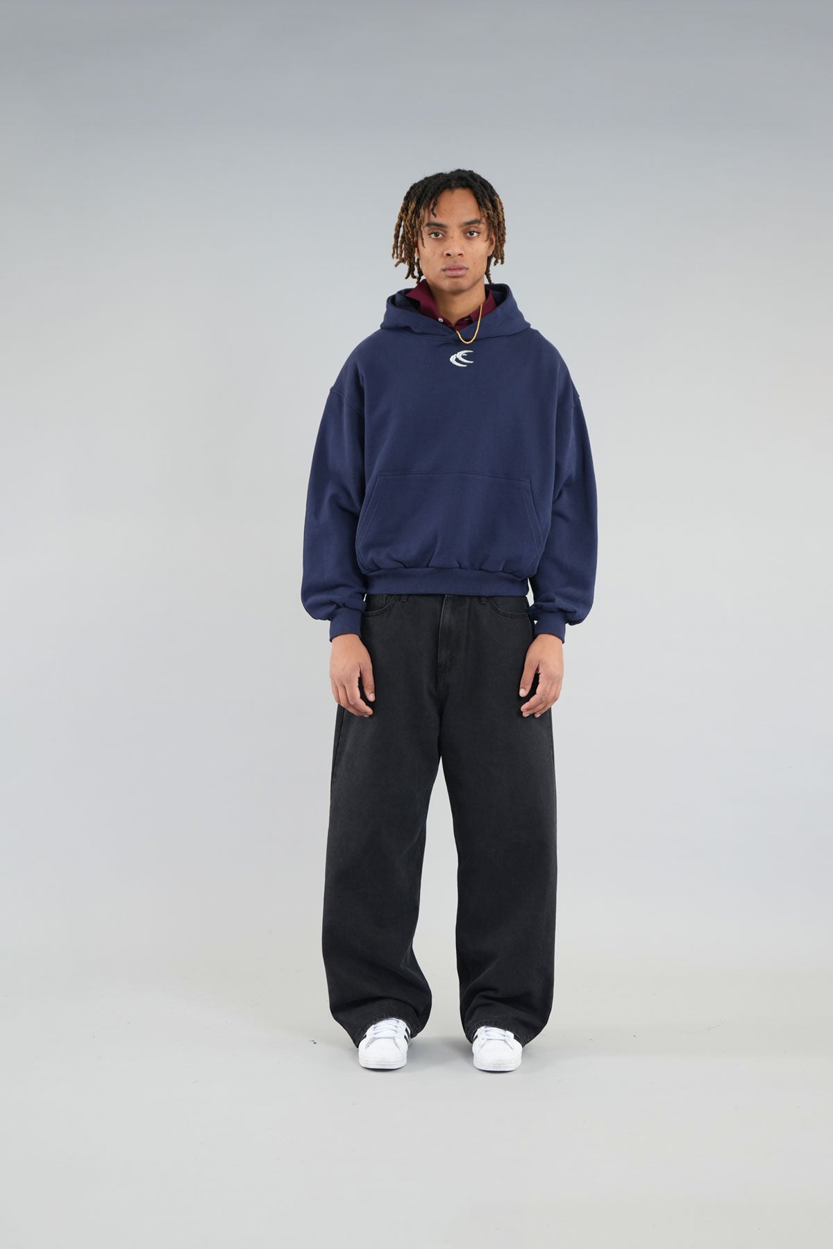 Bluza z kapturem Chester Blue