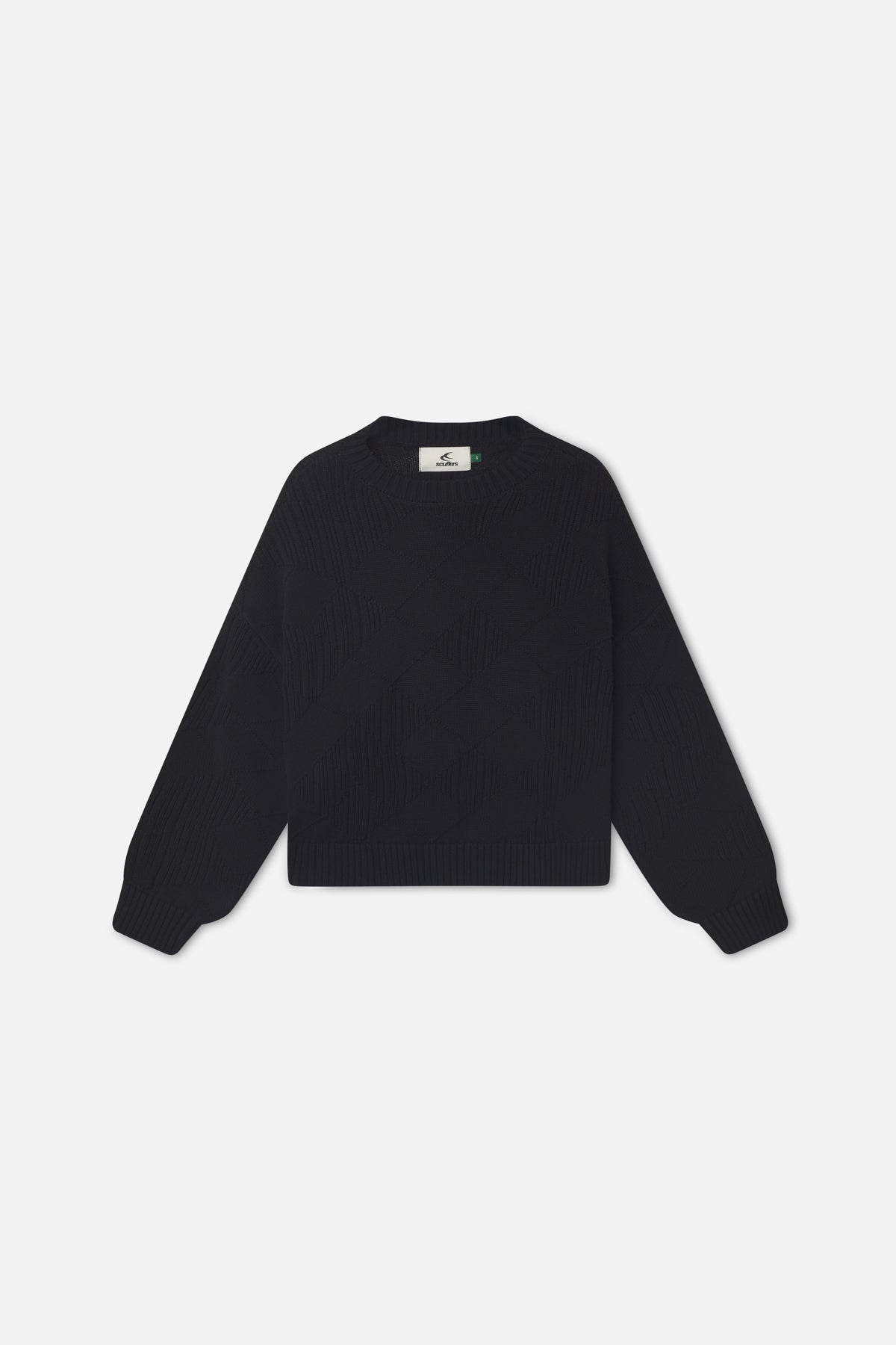 Martine Black Knit