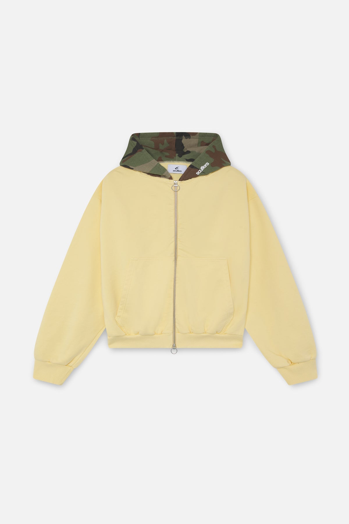 Maska Żółta z zamkiem błyskawicznym