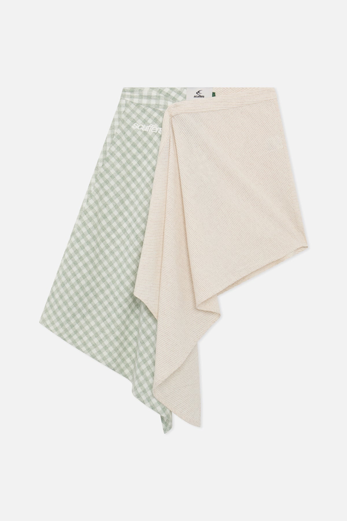 Spódnica w kolorze zielonej mieszanki