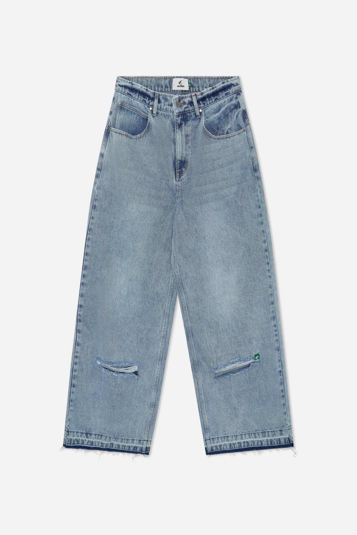 Spodnie w kolorze jasnoniebieskim